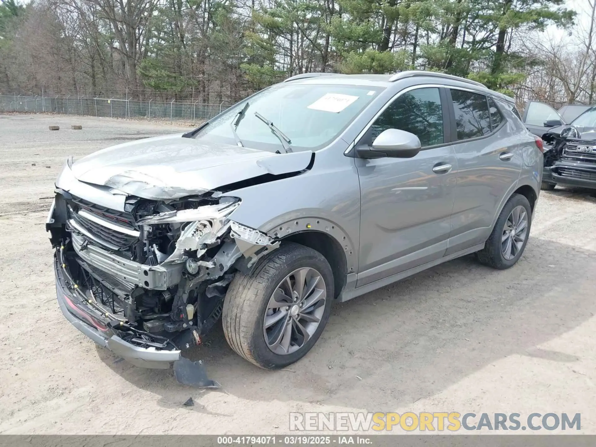 2 Photograph of a damaged car KL4MMESL3PB035845 BUICK ENCORE GX 2023