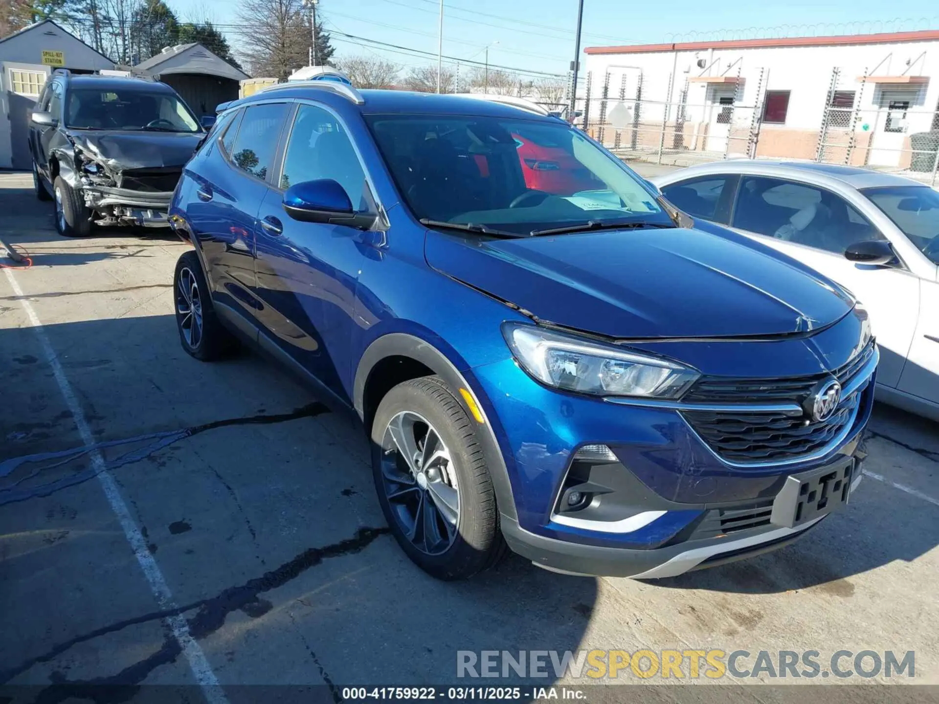 1 Photograph of a damaged car KL4MMESL3PB071051 BUICK ENCORE GX 2023