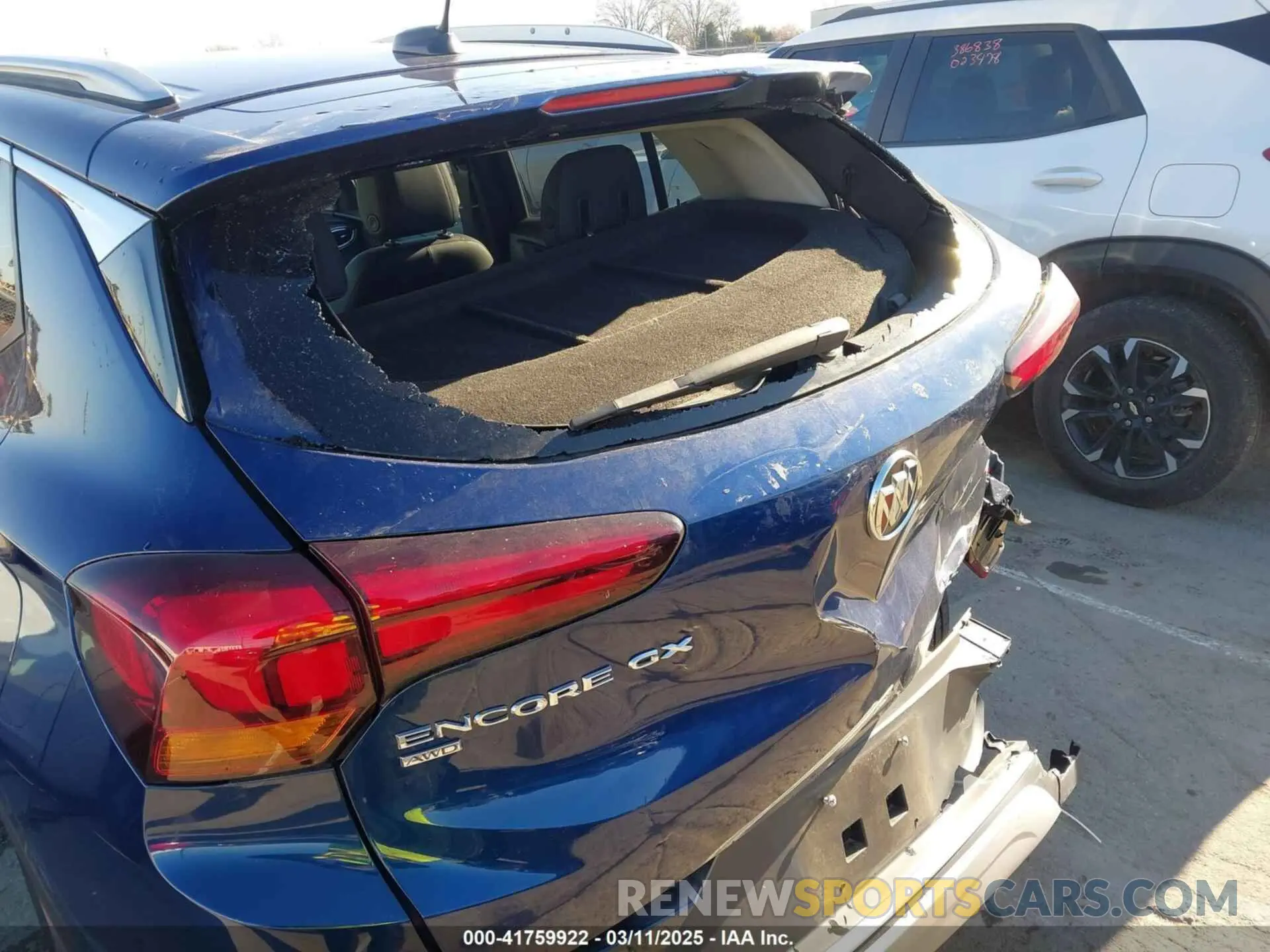 17 Photograph of a damaged car KL4MMESL3PB071051 BUICK ENCORE GX 2023