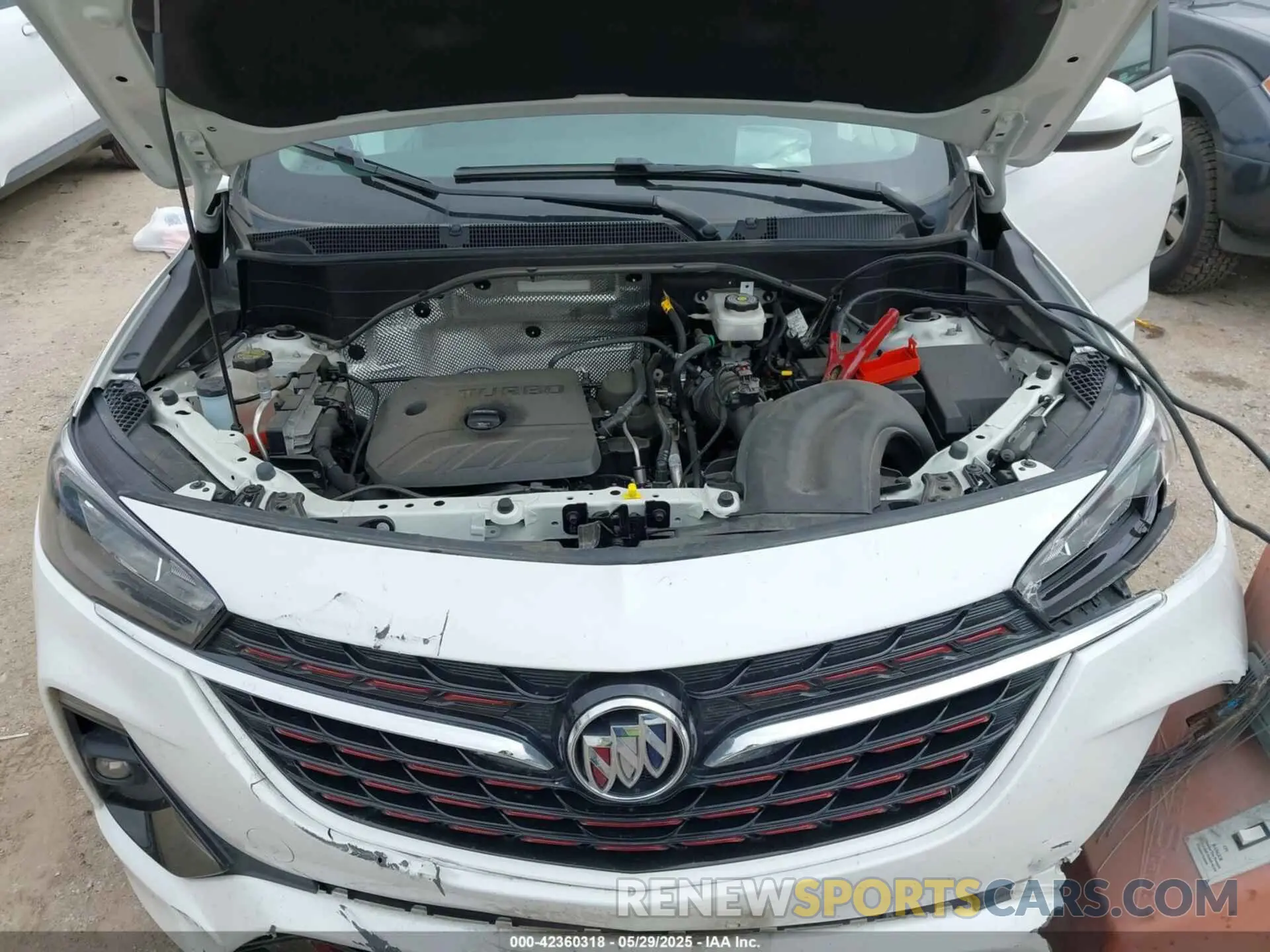 10 Photograph of a damaged car KL4MMESL4PB019394 BUICK ENCORE GX 2023