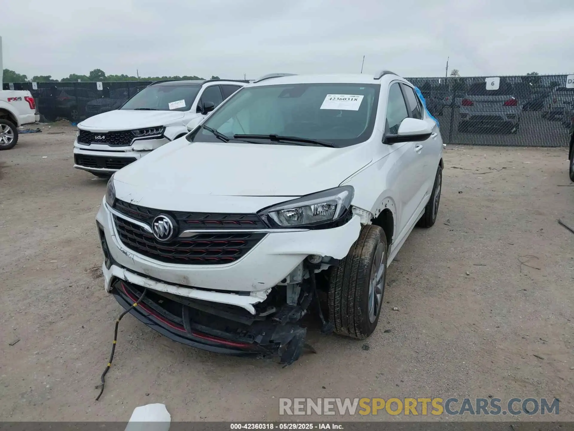 2 Photograph of a damaged car KL4MMESL4PB019394 BUICK ENCORE GX 2023