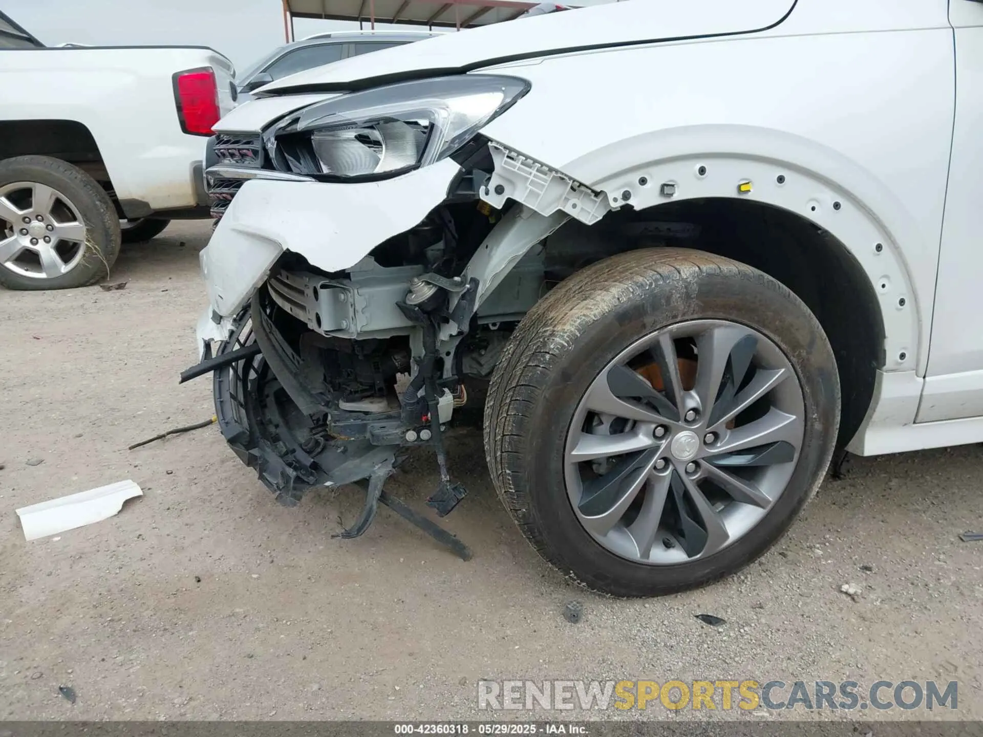 6 Photograph of a damaged car KL4MMESL4PB019394 BUICK ENCORE GX 2023