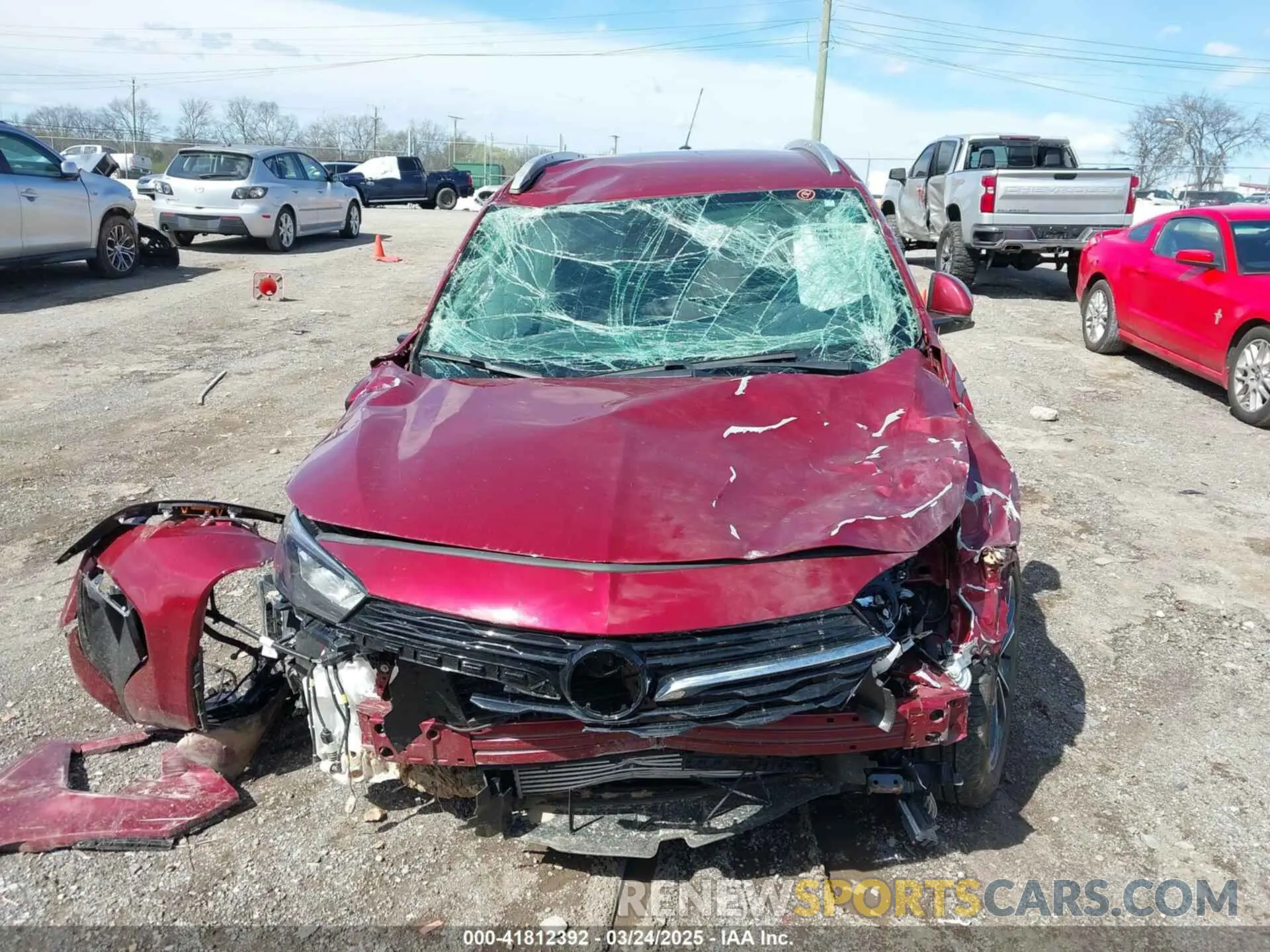 12 Photograph of a damaged car KL4MMESL6PB039310 BUICK ENCORE GX 2023