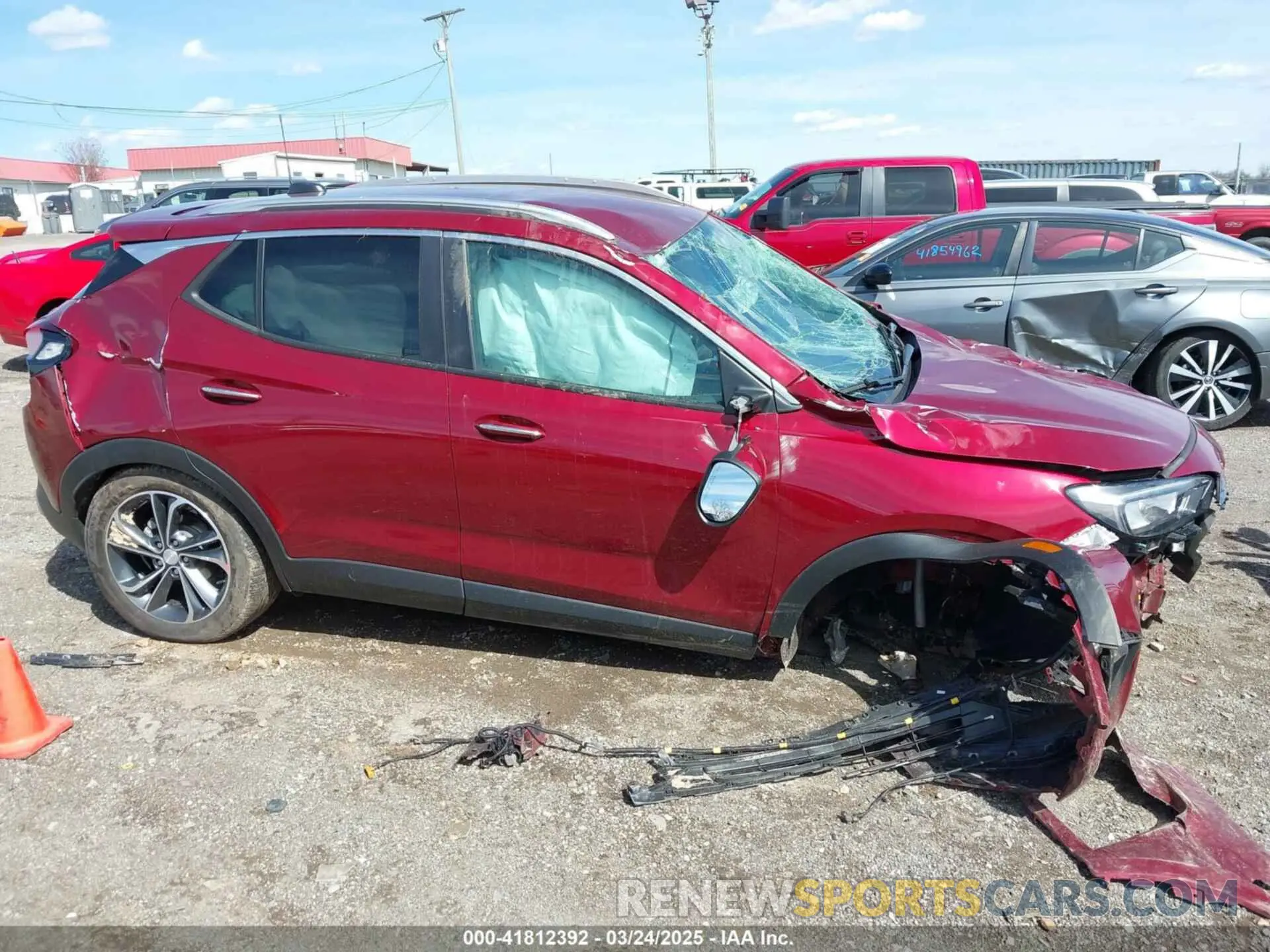 13 Photograph of a damaged car KL4MMESL6PB039310 BUICK ENCORE GX 2023