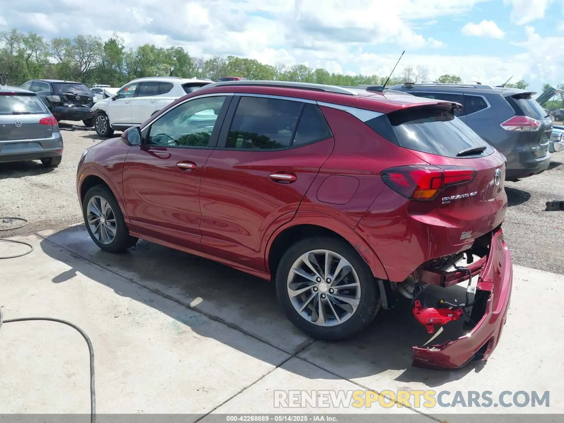 3 Photograph of a damaged car KL4MMESL7PB127282 BUICK ENCORE GX 2023