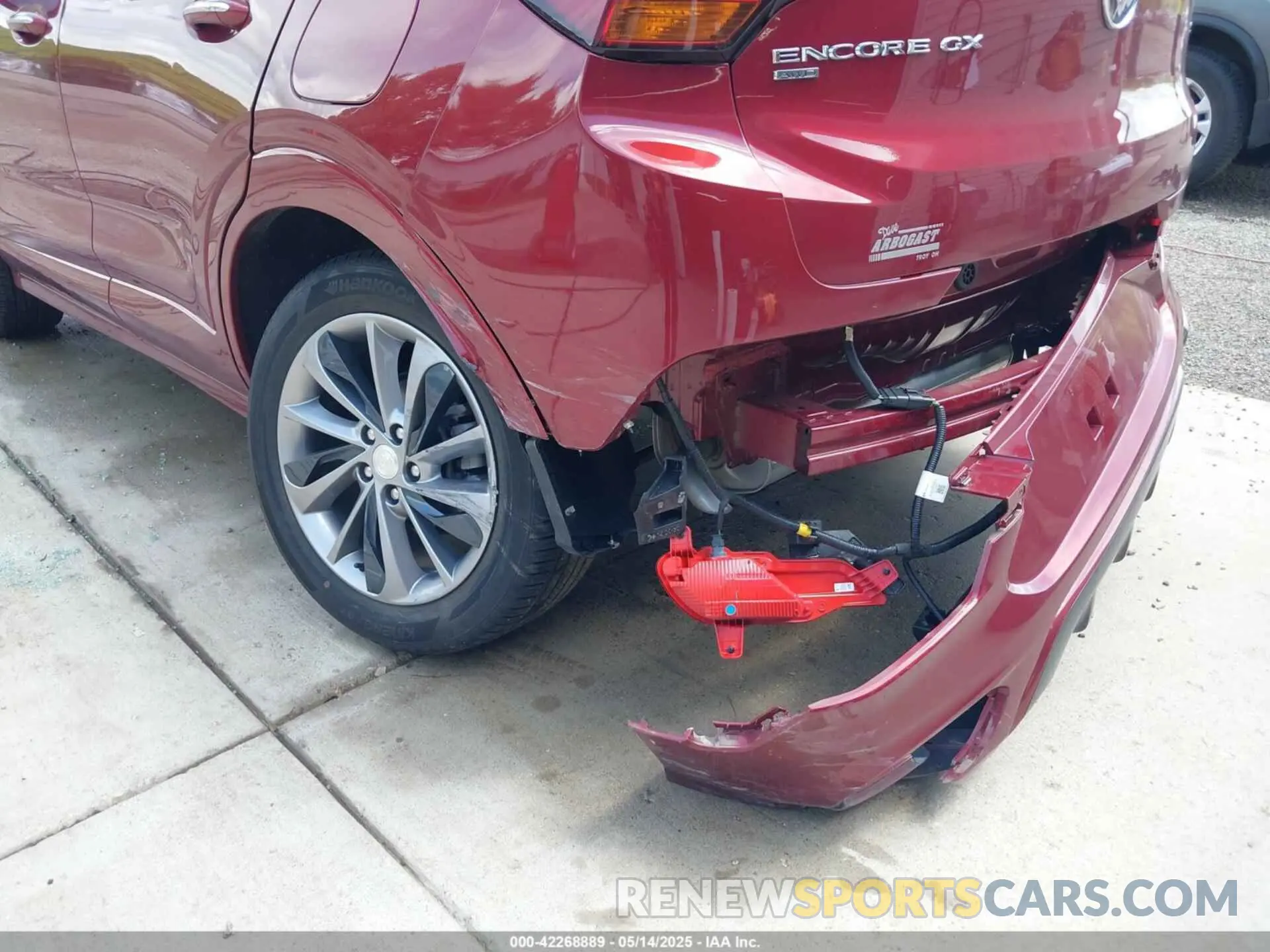 6 Photograph of a damaged car KL4MMESL7PB127282 BUICK ENCORE GX 2023