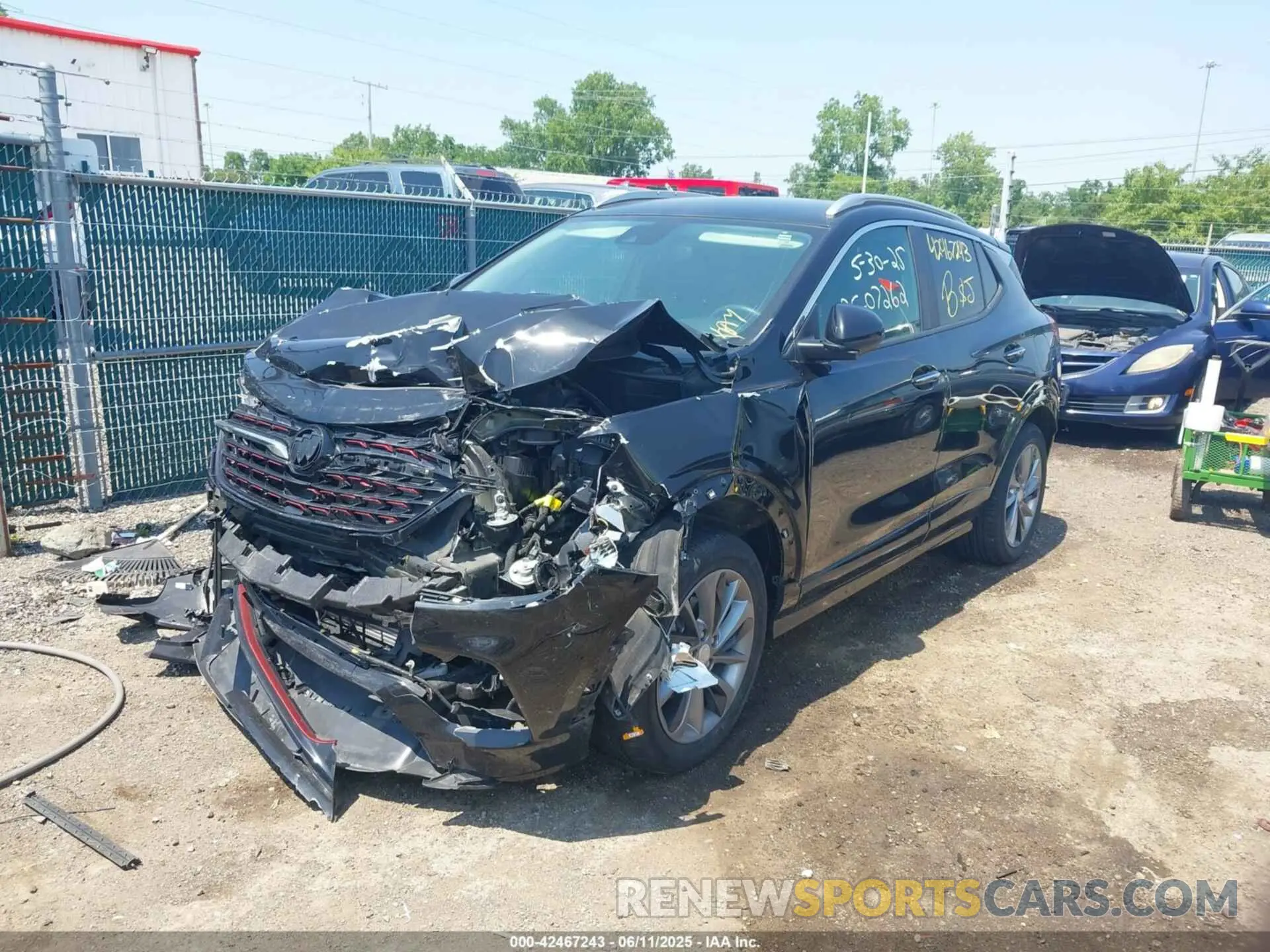 2 Photograph of a damaged car KL4MMESL7PB151159 BUICK ENCORE GX 2023