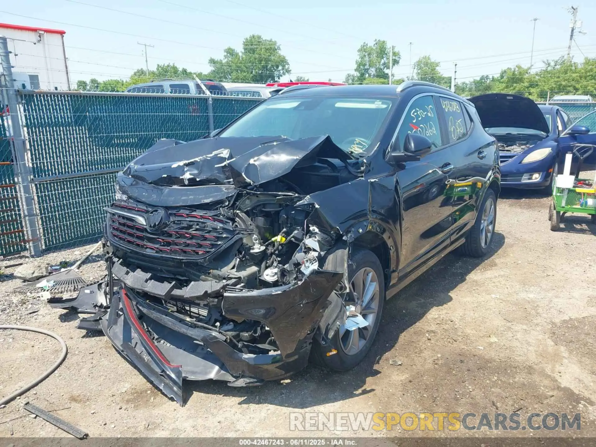 6 Photograph of a damaged car KL4MMESL7PB151159 BUICK ENCORE GX 2023