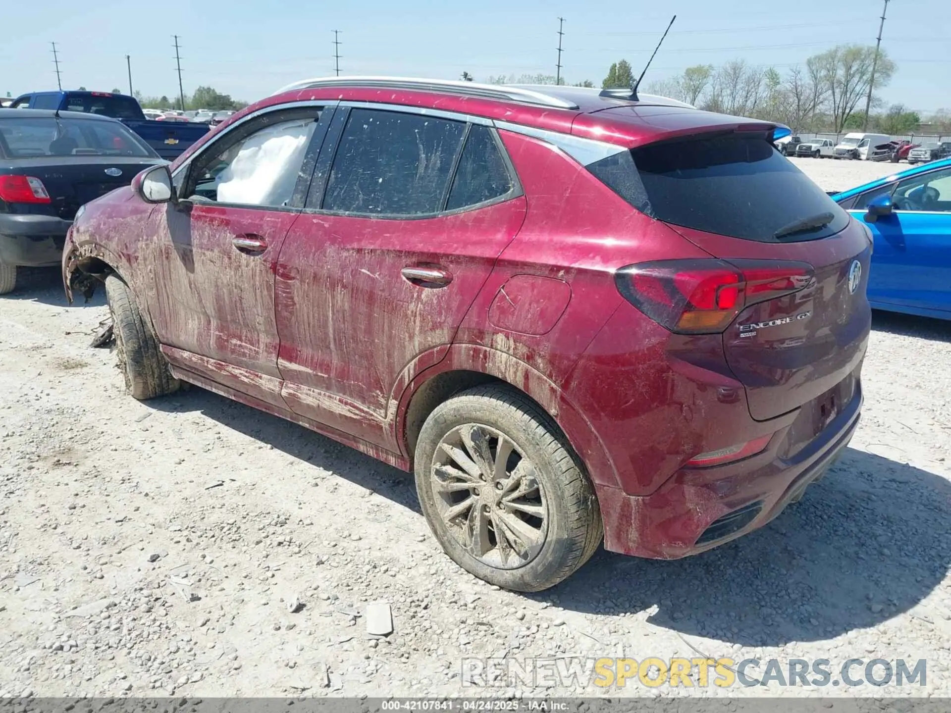 3 Photograph of a damaged car KL4MMESL9PB094544 BUICK ENCORE GX 2023