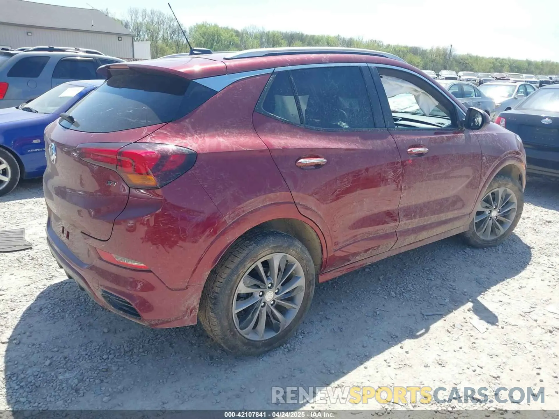 4 Photograph of a damaged car KL4MMESL9PB094544 BUICK ENCORE GX 2023