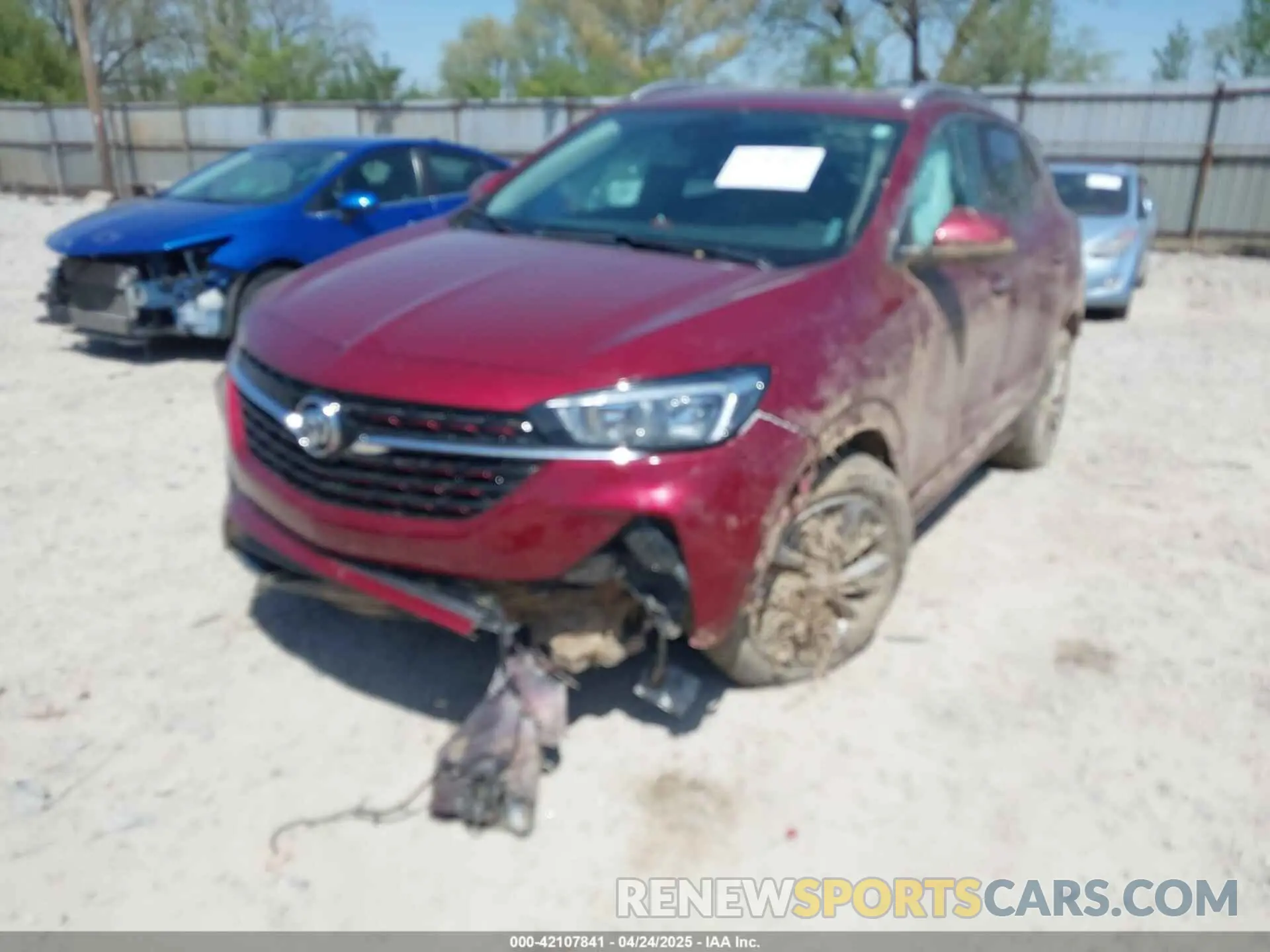6 Photograph of a damaged car KL4MMESL9PB094544 BUICK ENCORE GX 2023