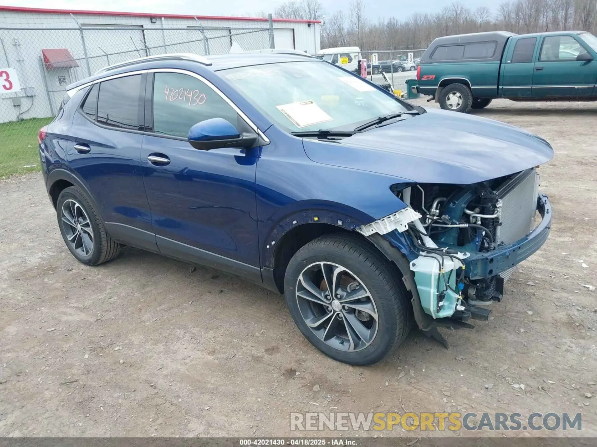 1 Photograph of a damaged car KL4MMGSL0PB107936 BUICK ENCORE GX 2023