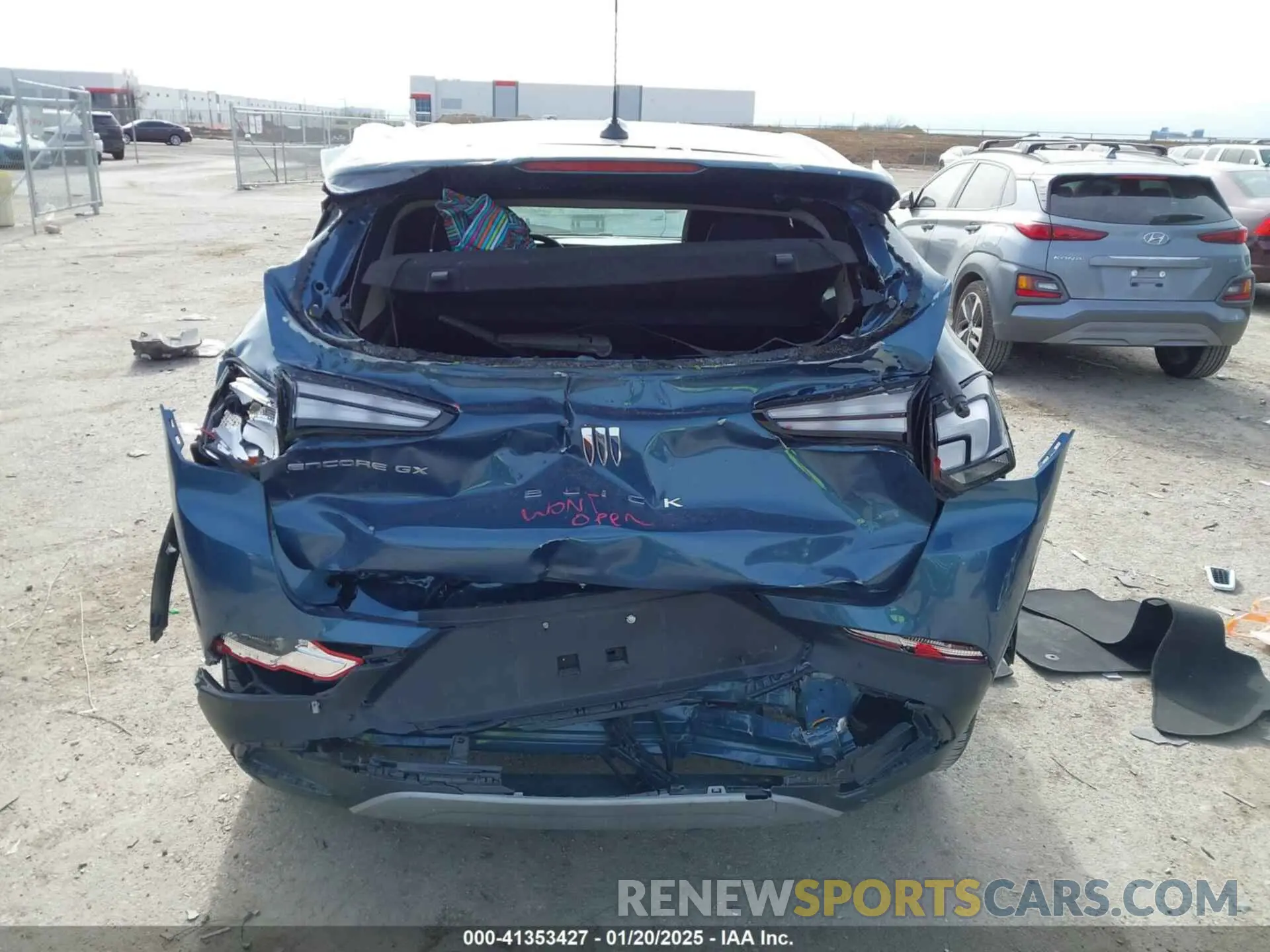 16 Photograph of a damaged car KL4AMBS23RB173591 BUICK ENCORE GX 2024