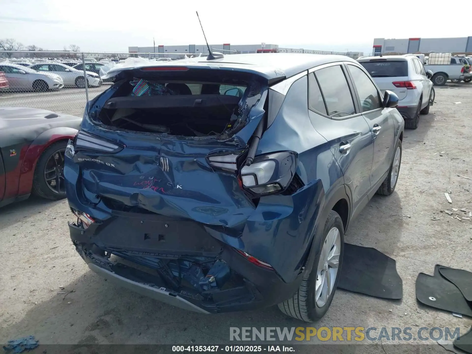 4 Photograph of a damaged car KL4AMBS23RB173591 BUICK ENCORE GX 2024
