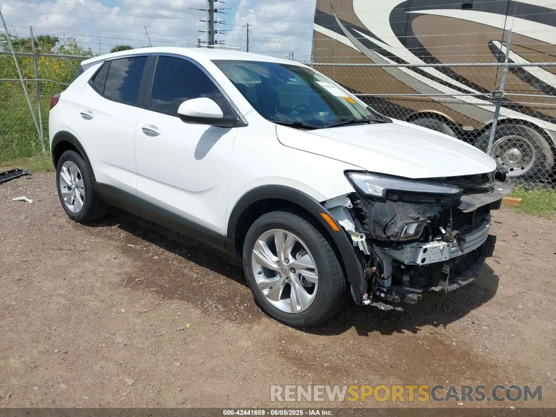 1 Photograph of a damaged car KL4AMBSL0RB015136 BUICK ENCORE GX 2024