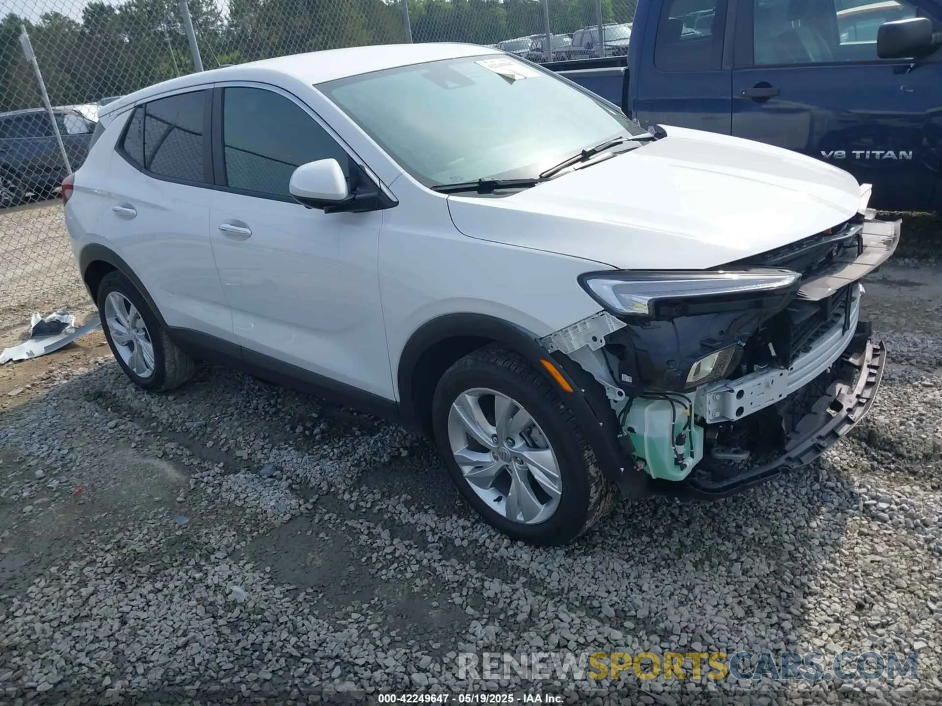 1 Photograph of a damaged car KL4AMBSL0RB185190 BUICK ENCORE GX 2024