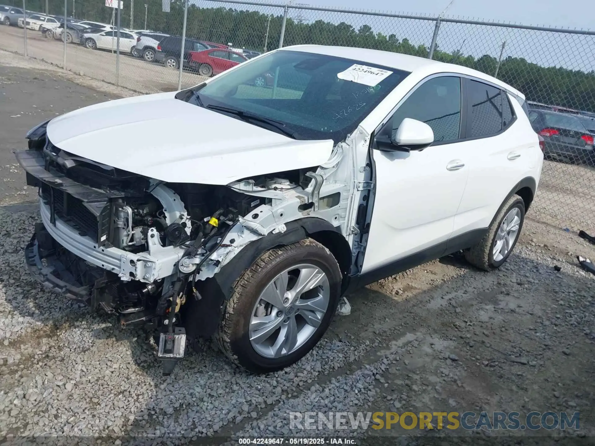 2 Photograph of a damaged car KL4AMBSL0RB185190 BUICK ENCORE GX 2024