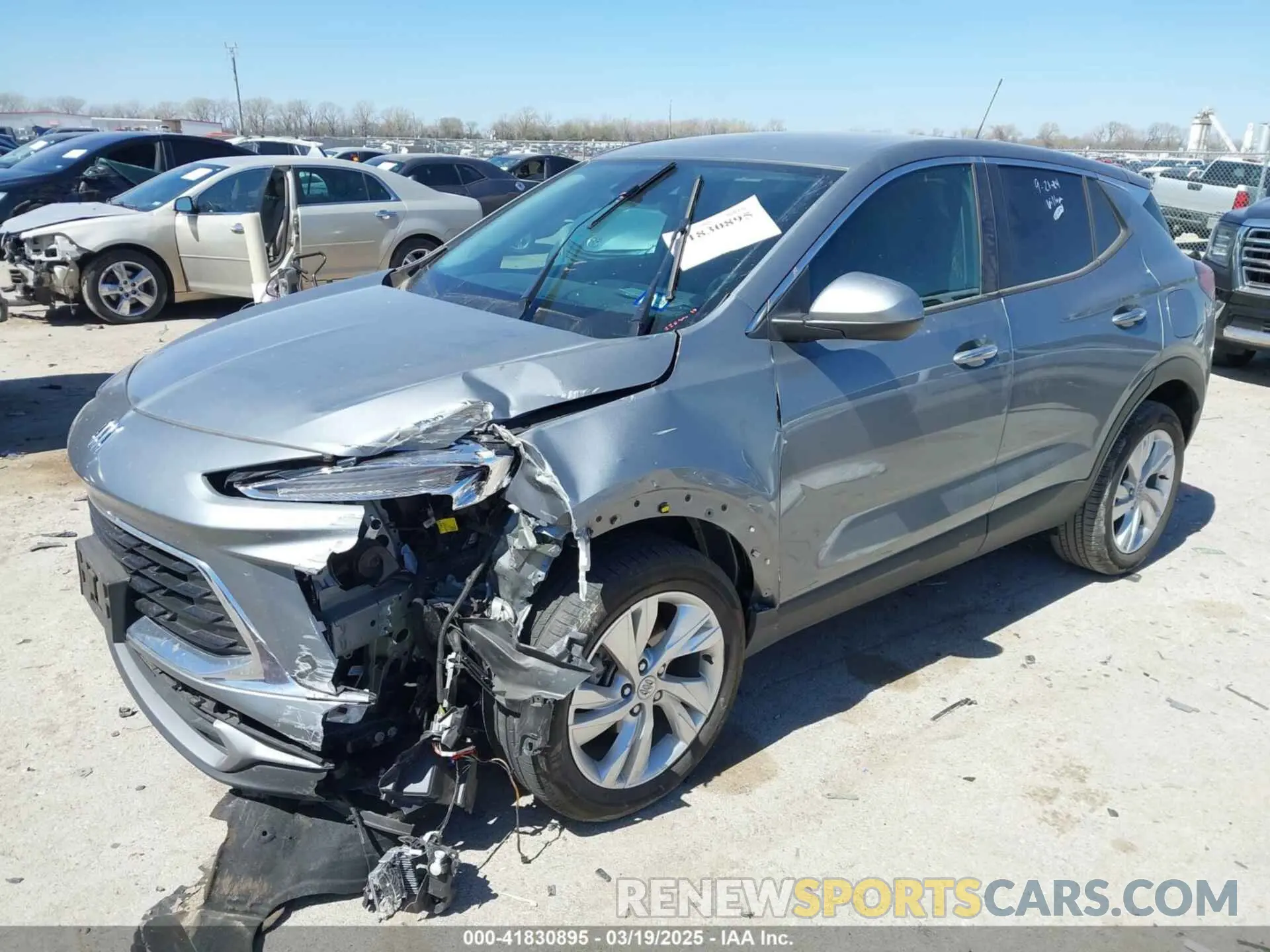 2 Photograph of a damaged car KL4AMBSL0RB212503 BUICK ENCORE GX 2024