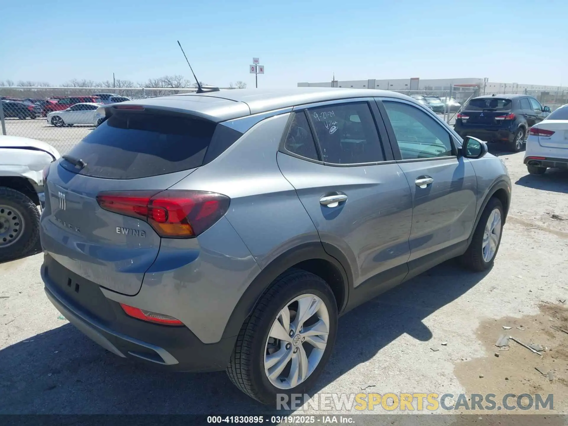 4 Photograph of a damaged car KL4AMBSL0RB212503 BUICK ENCORE GX 2024
