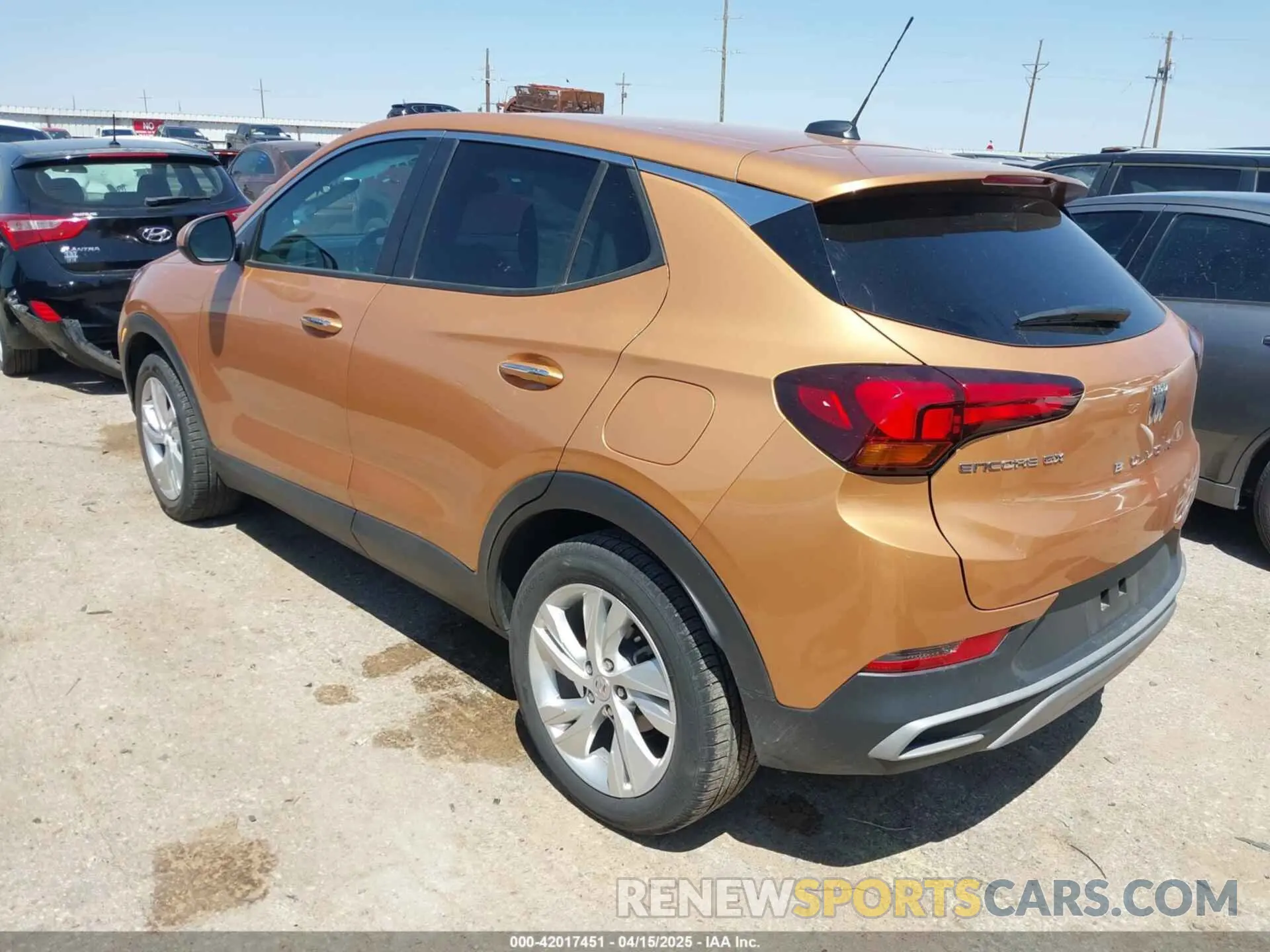 3 Photograph of a damaged car KL4AMBSL1RB024198 BUICK ENCORE GX 2024