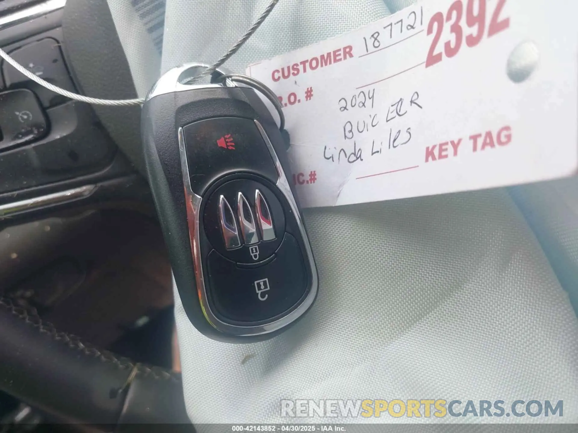 11 Photograph of a damaged car KL4AMBSL4RB187721 BUICK ENCORE GX 2024