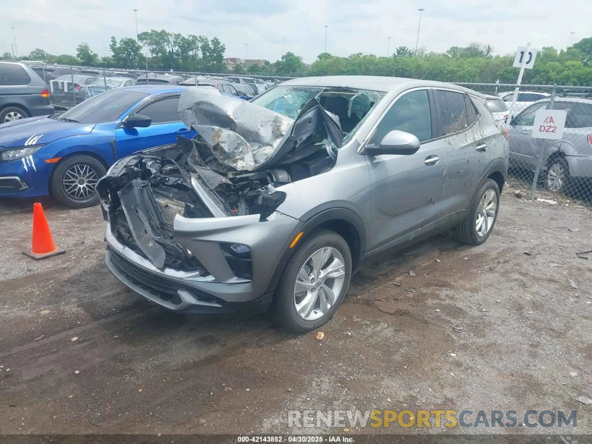 2 Photograph of a damaged car KL4AMBSL4RB187721 BUICK ENCORE GX 2024