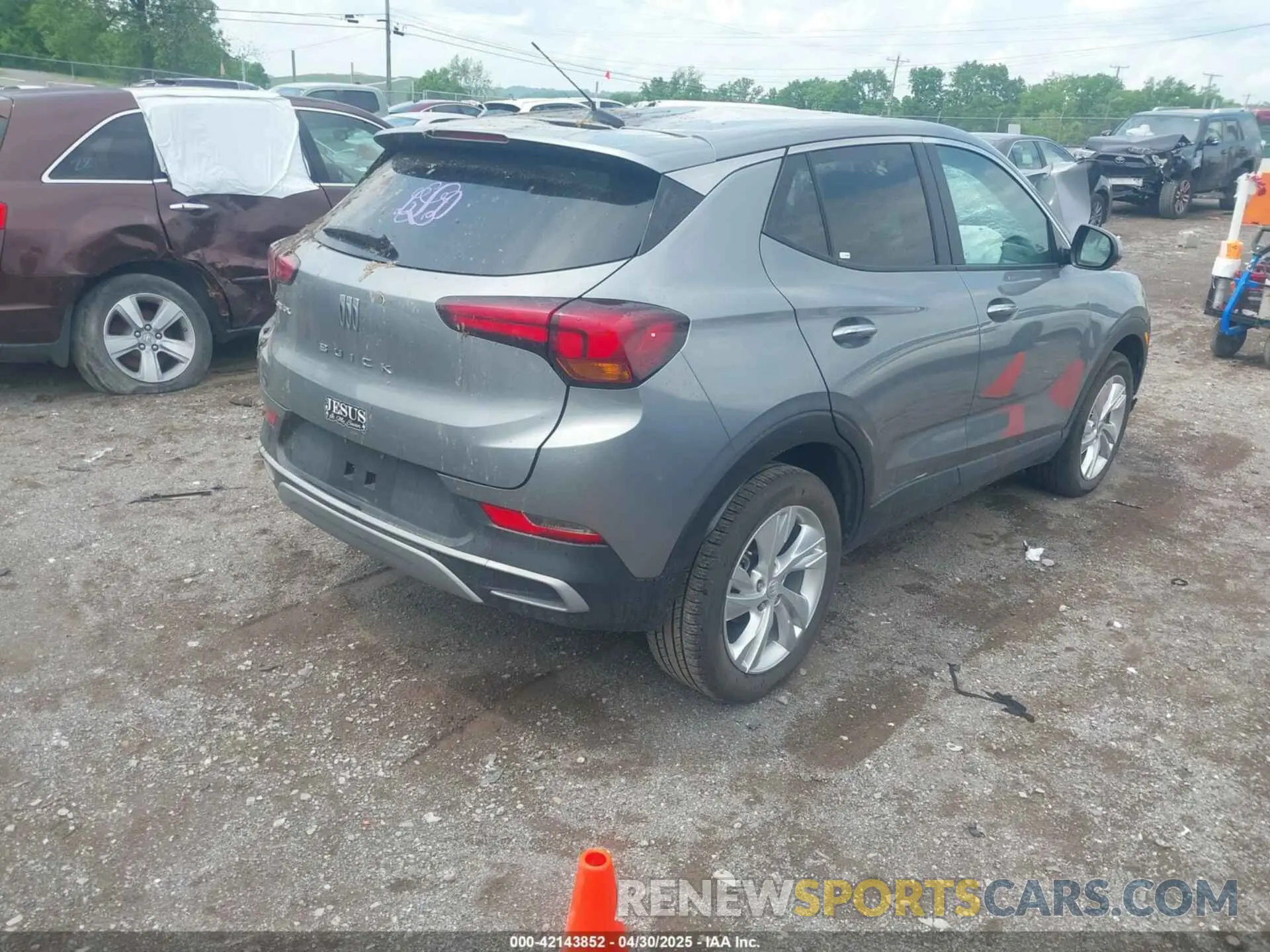 4 Photograph of a damaged car KL4AMBSL4RB187721 BUICK ENCORE GX 2024