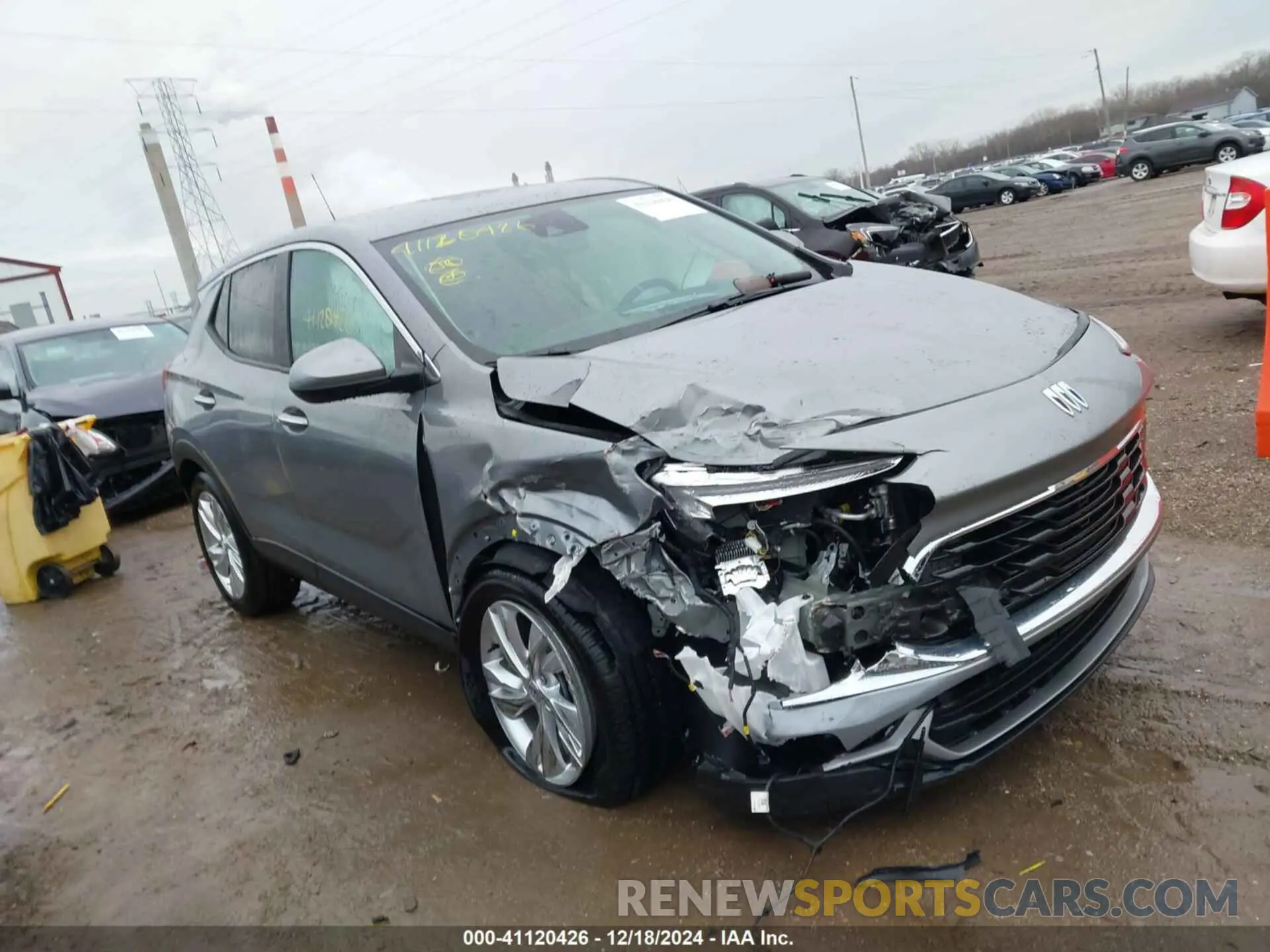 1 Photograph of a damaged car KL4AMBSL7RB150338 BUICK ENCORE GX 2024