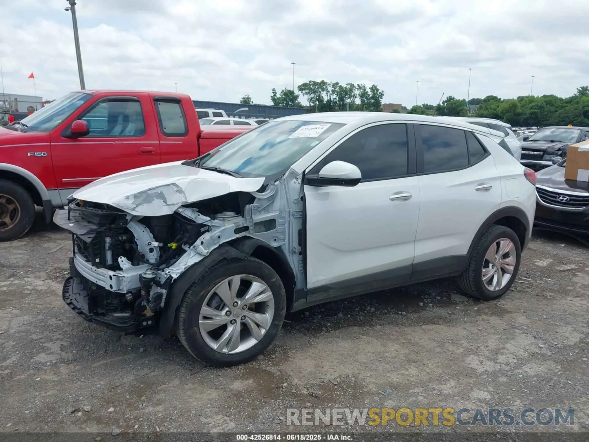 14 Photograph of a damaged car KL4AMCSL0RB167004 BUICK ENCORE GX 2024
