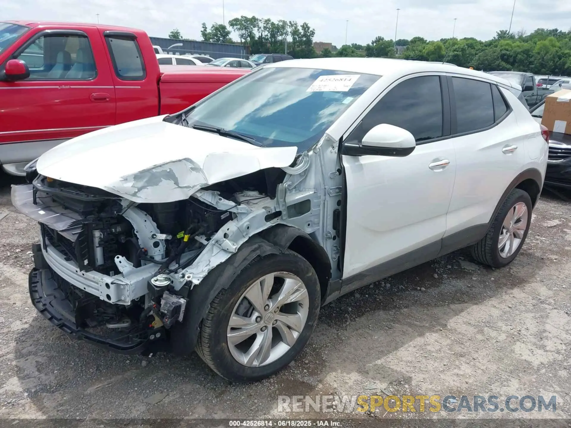 2 Photograph of a damaged car KL4AMCSL0RB167004 BUICK ENCORE GX 2024