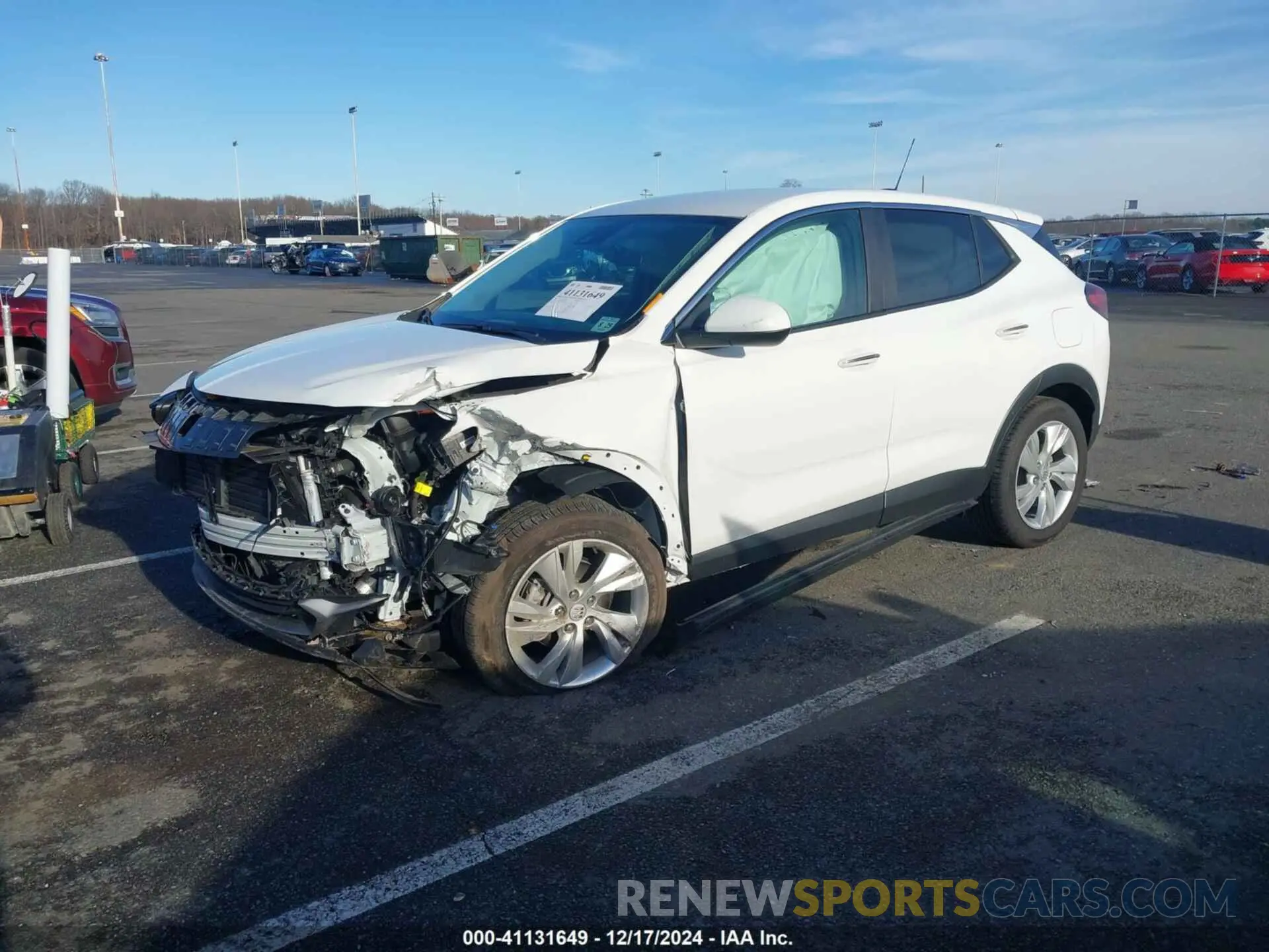 2 Photograph of a damaged car KL4AMCSL1RB196043 BUICK ENCORE GX 2024