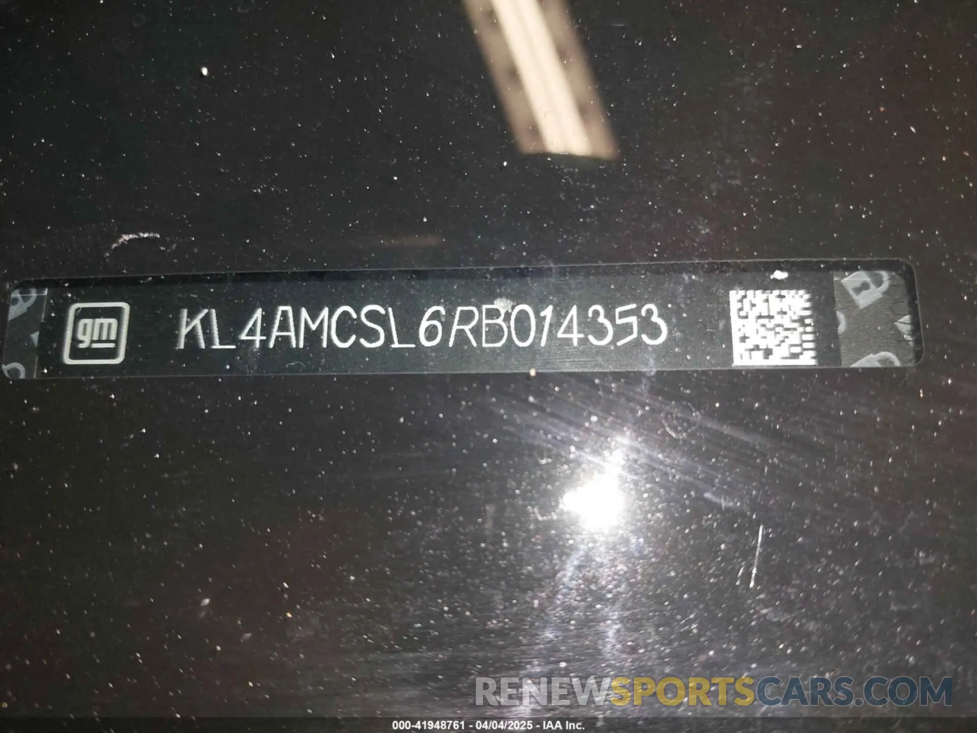 17 Photograph of a damaged car KL4AMCSL6RB014353 BUICK ENCORE GX 2024
