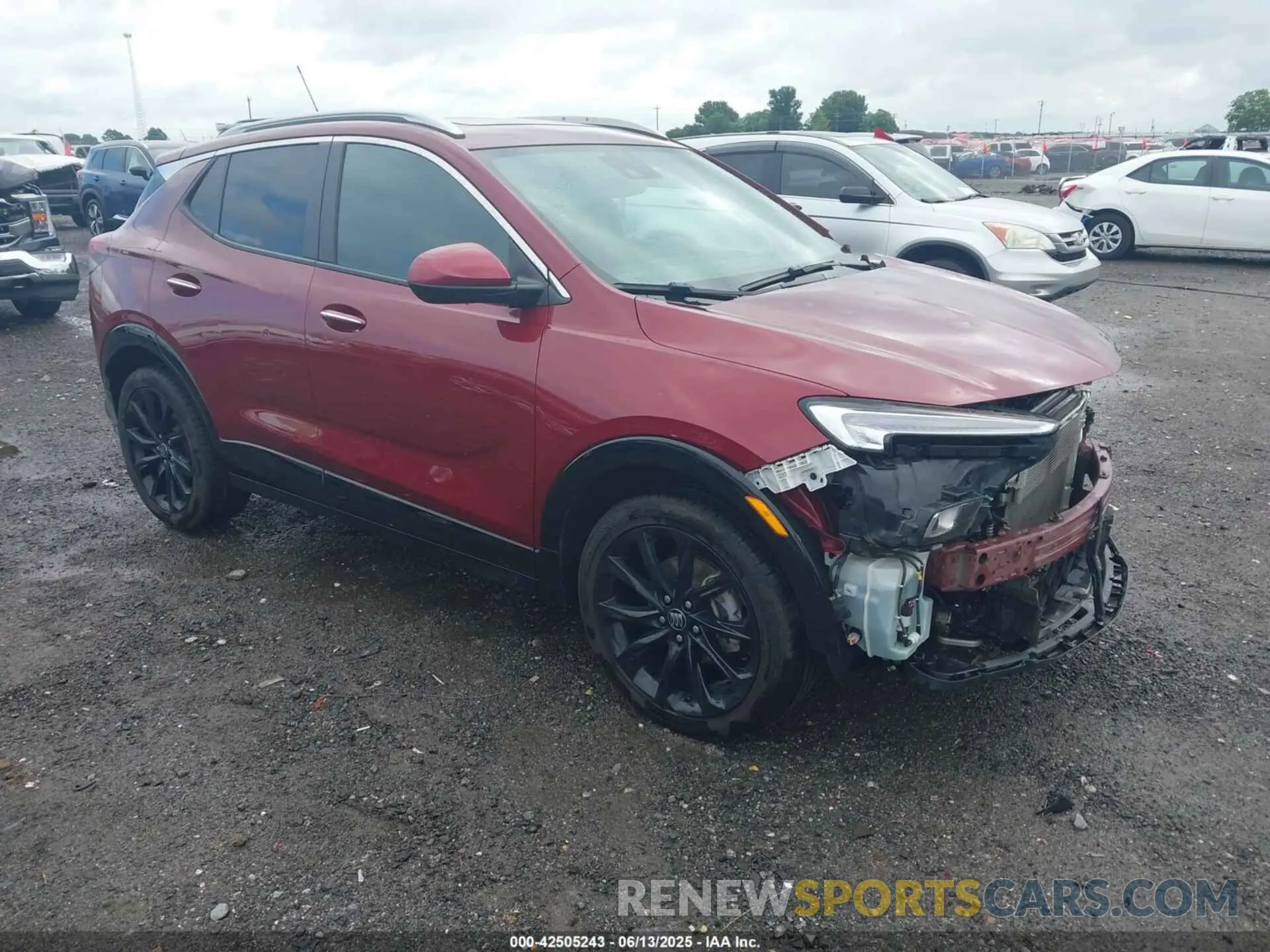 1 Photograph of a damaged car KL4AMDSL1RB006490 BUICK ENCORE GX 2024