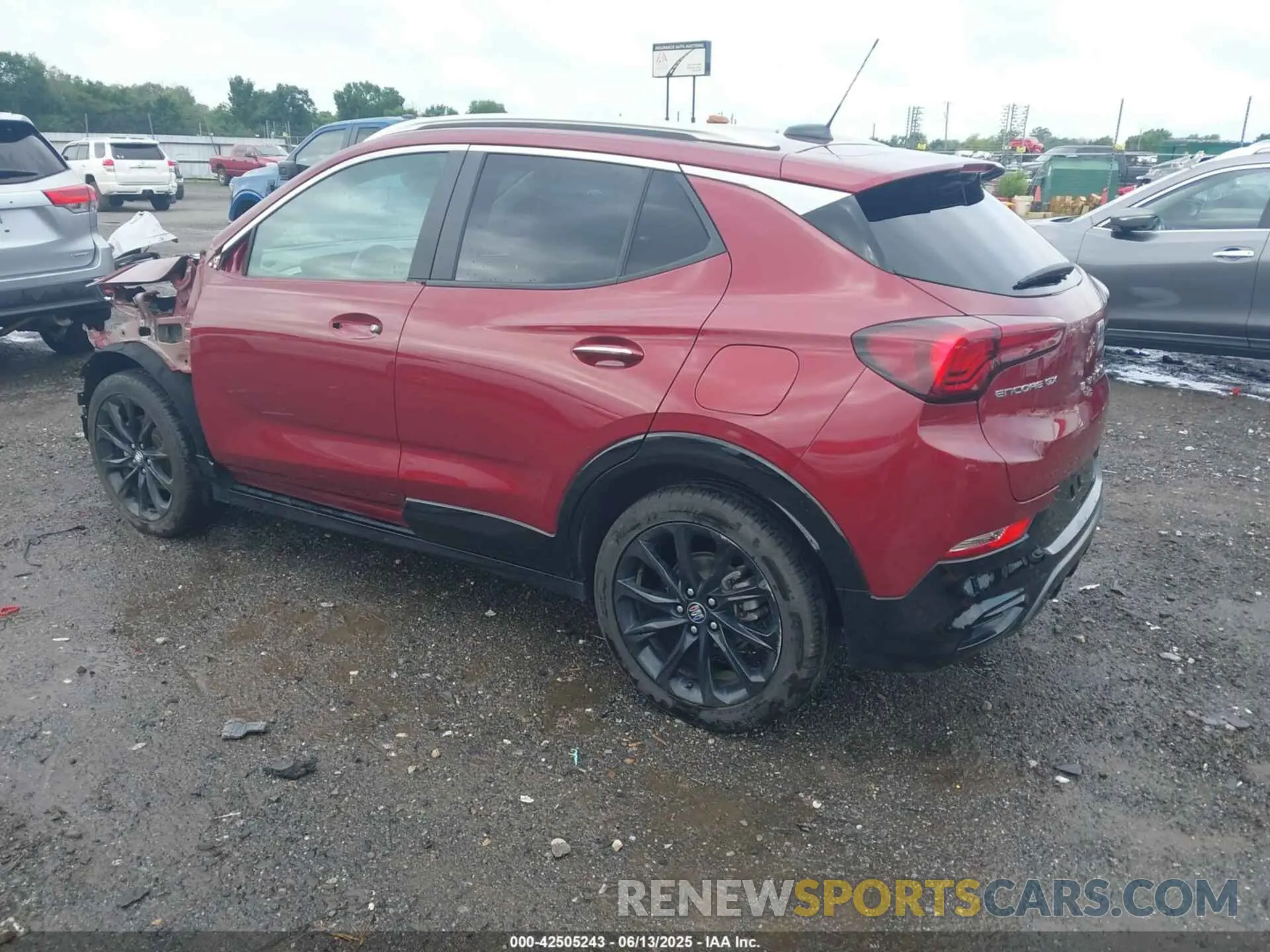 3 Photograph of a damaged car KL4AMDSL1RB006490 BUICK ENCORE GX 2024