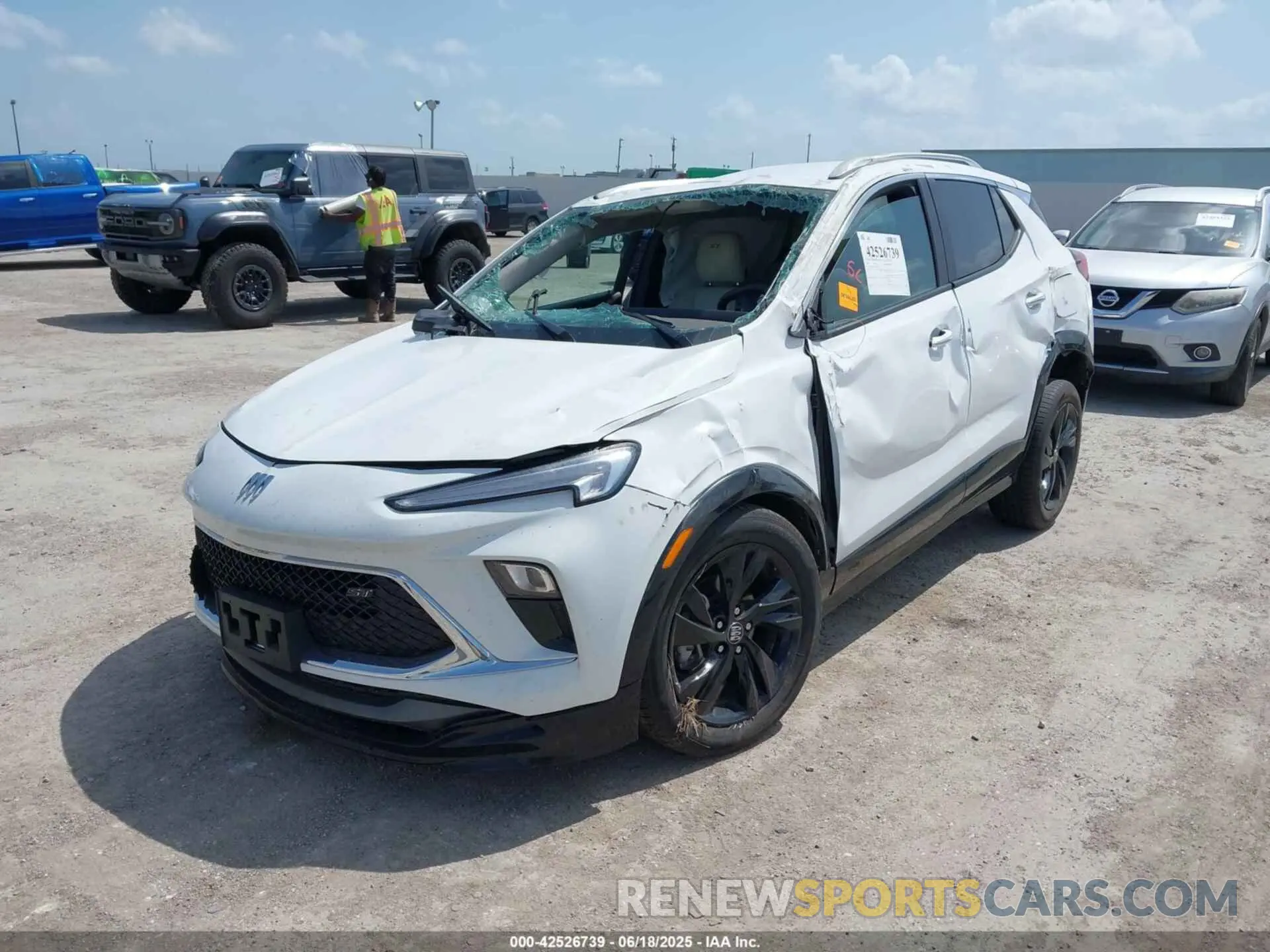 2 Photograph of a damaged car KL4AMDSL3RB188645 BUICK ENCORE GX 2024
