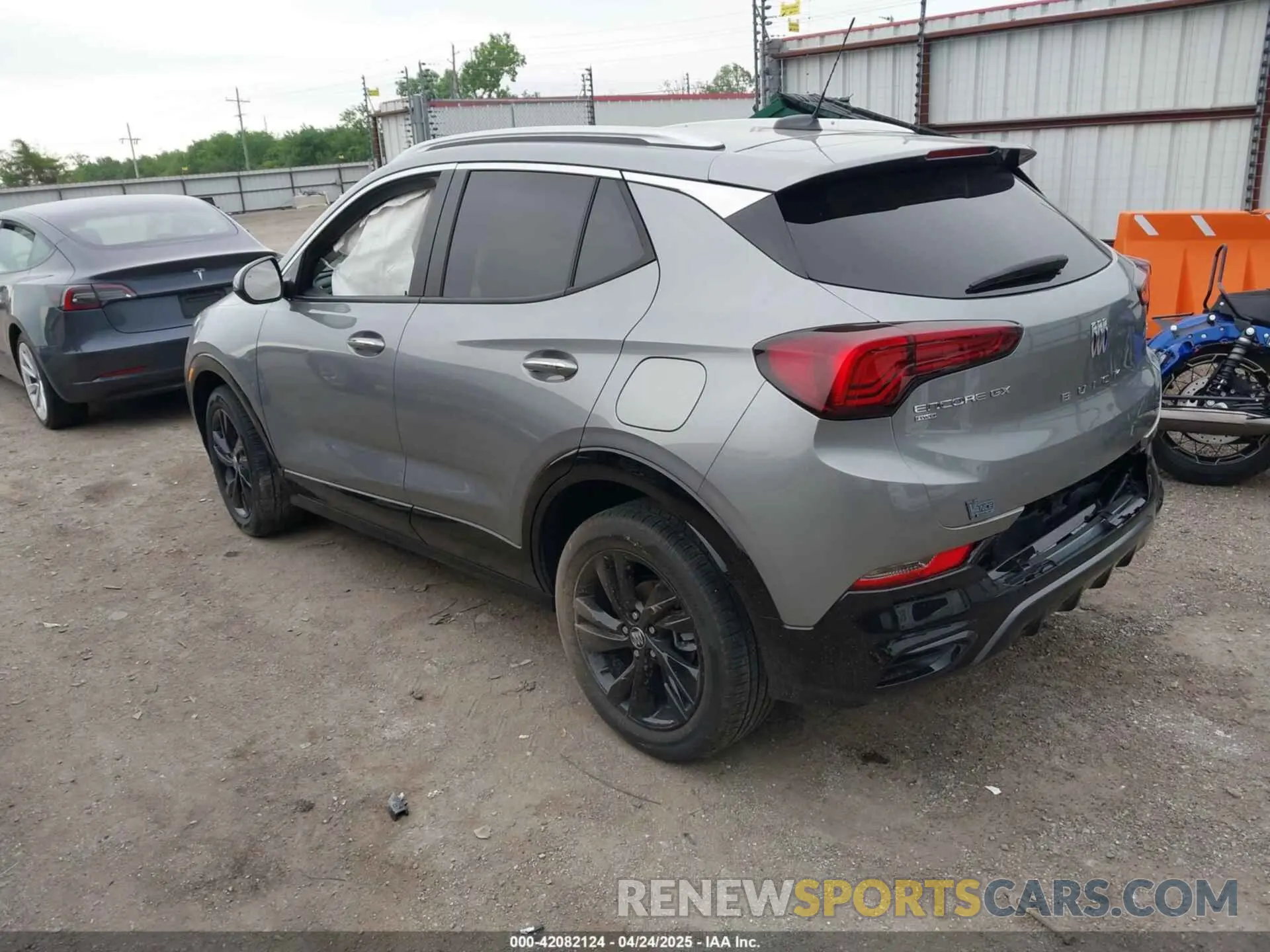 3 Photograph of a damaged car KL4AMESL2RB007976 BUICK ENCORE GX 2024