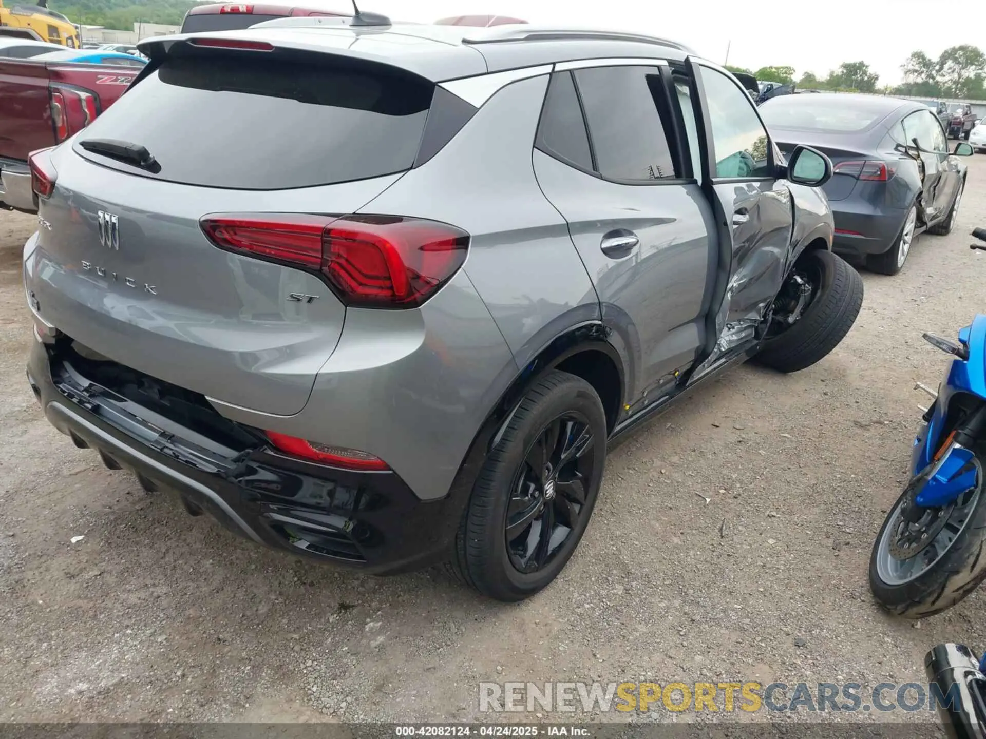 4 Photograph of a damaged car KL4AMESL2RB007976 BUICK ENCORE GX 2024