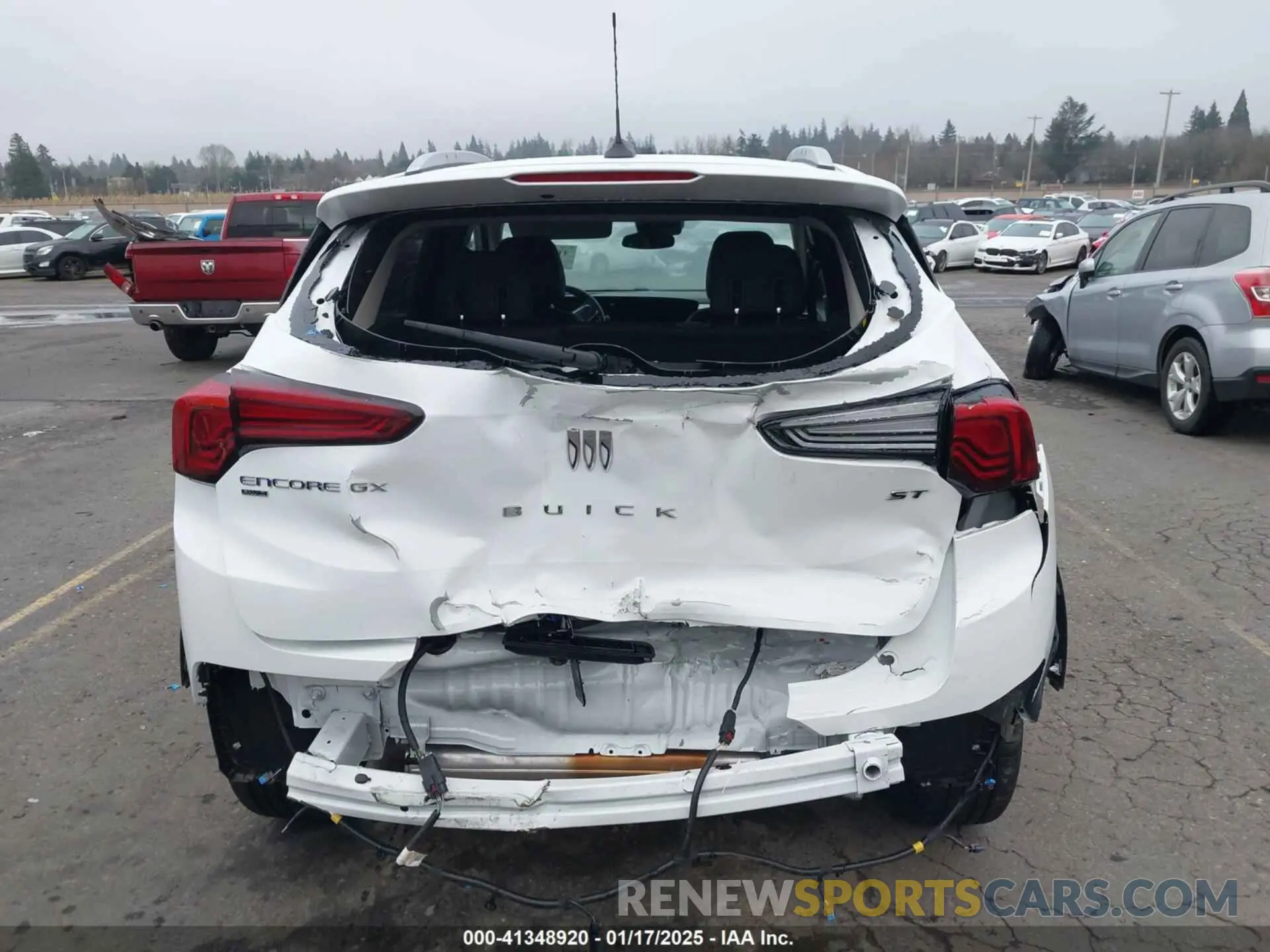 17 Photograph of a damaged car KL4AMESL3RB208320 BUICK ENCORE GX 2024