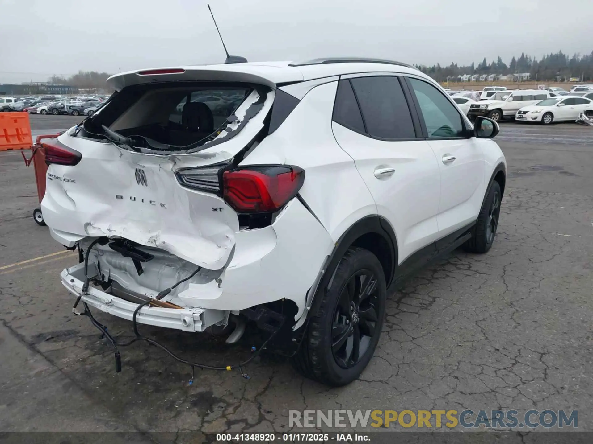 4 Photograph of a damaged car KL4AMESL3RB208320 BUICK ENCORE GX 2024