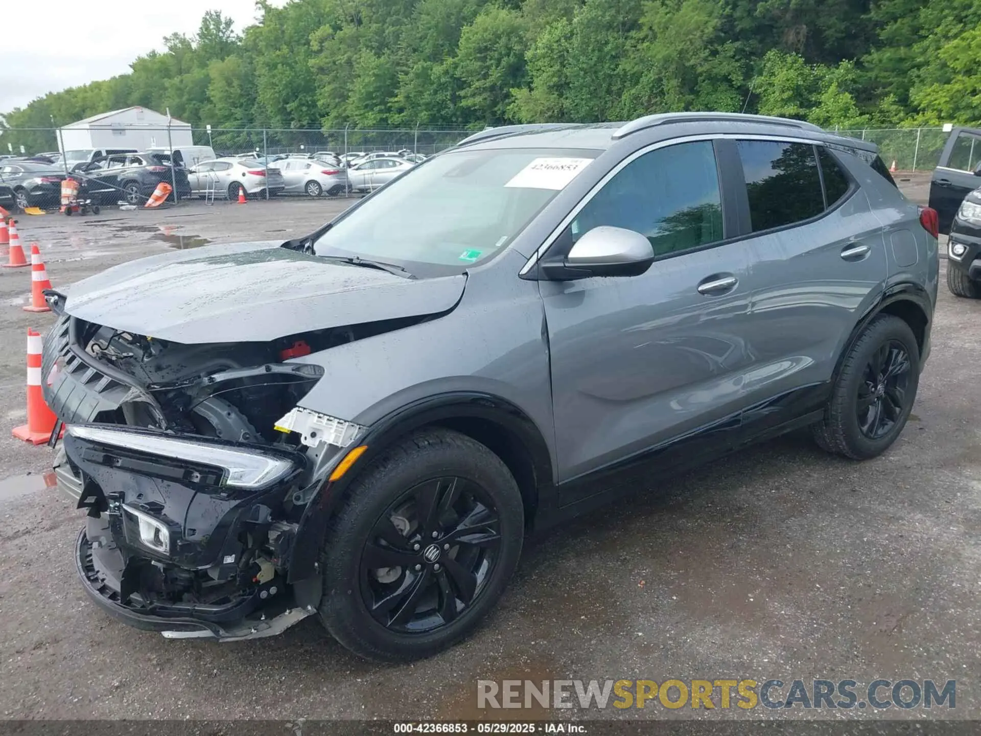 2 Photograph of a damaged car KL4AMESL5RB163266 BUICK ENCORE GX 2024