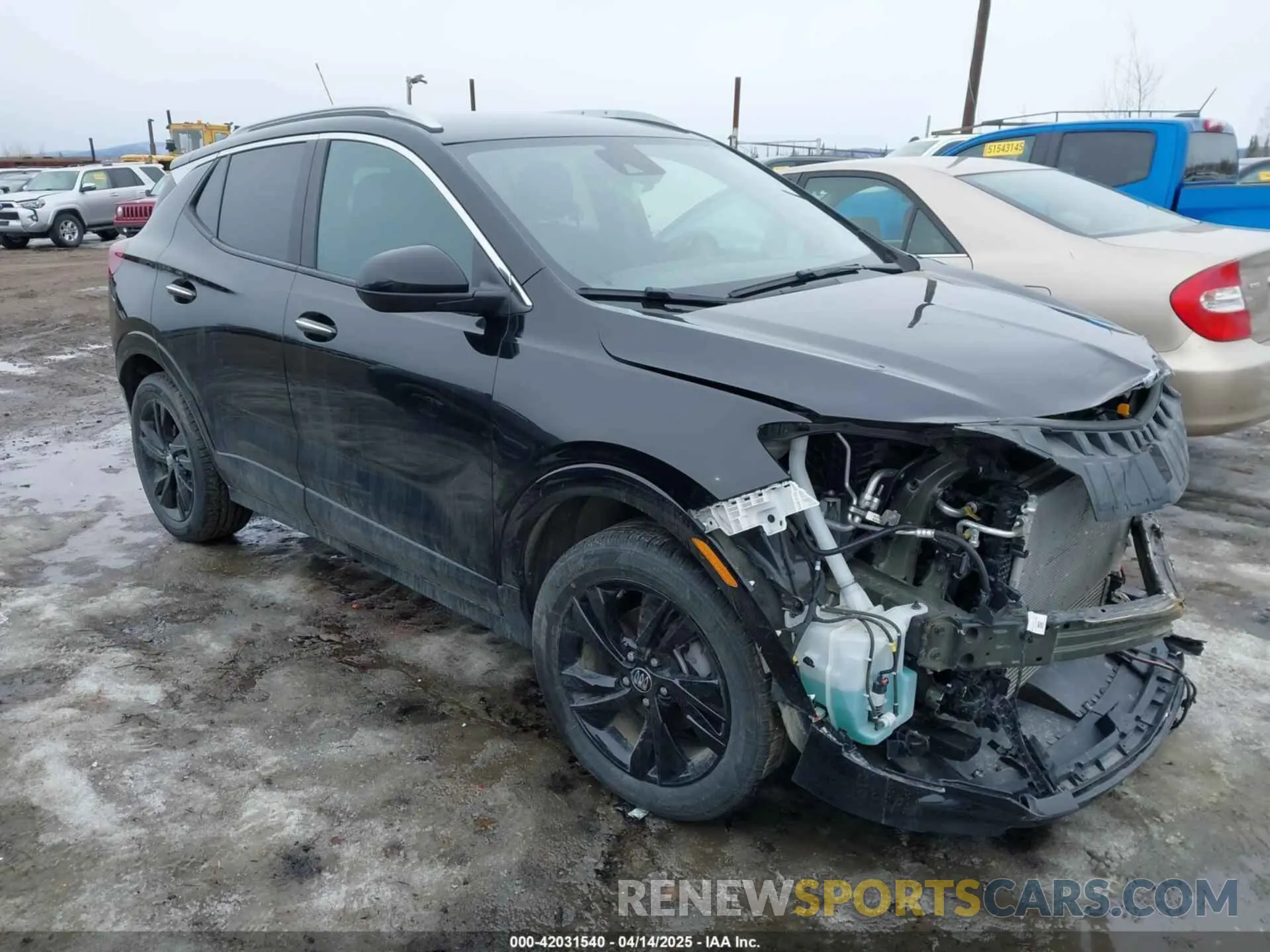 1 Photograph of a damaged car KL4AMESL5RB167740 BUICK ENCORE GX 2024