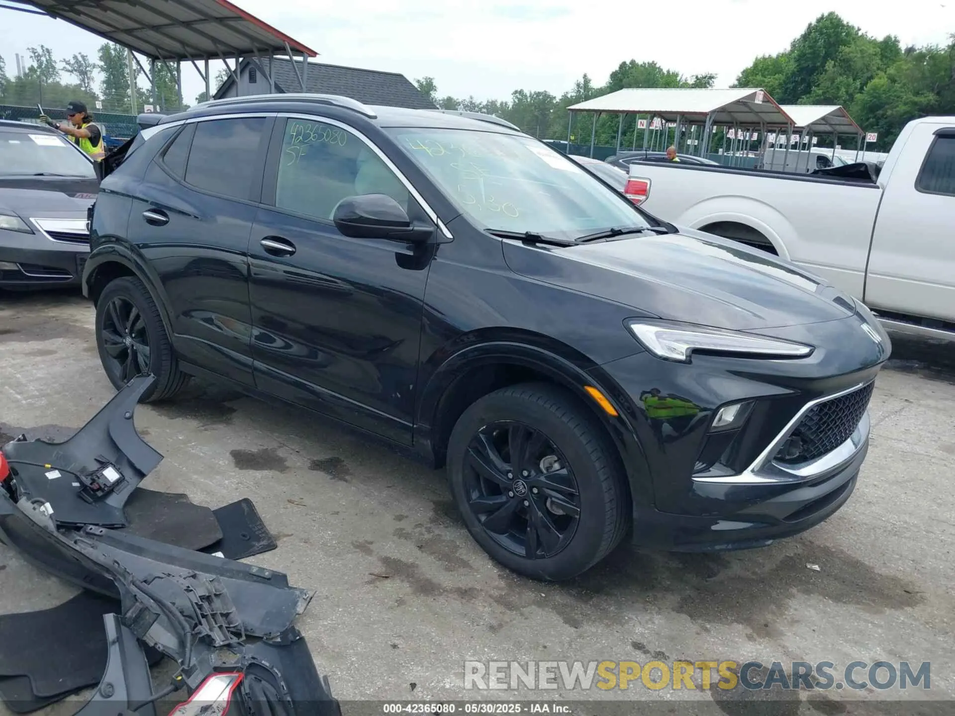 1 Photograph of a damaged car KL4AMESL6RB007771 BUICK ENCORE GX 2024