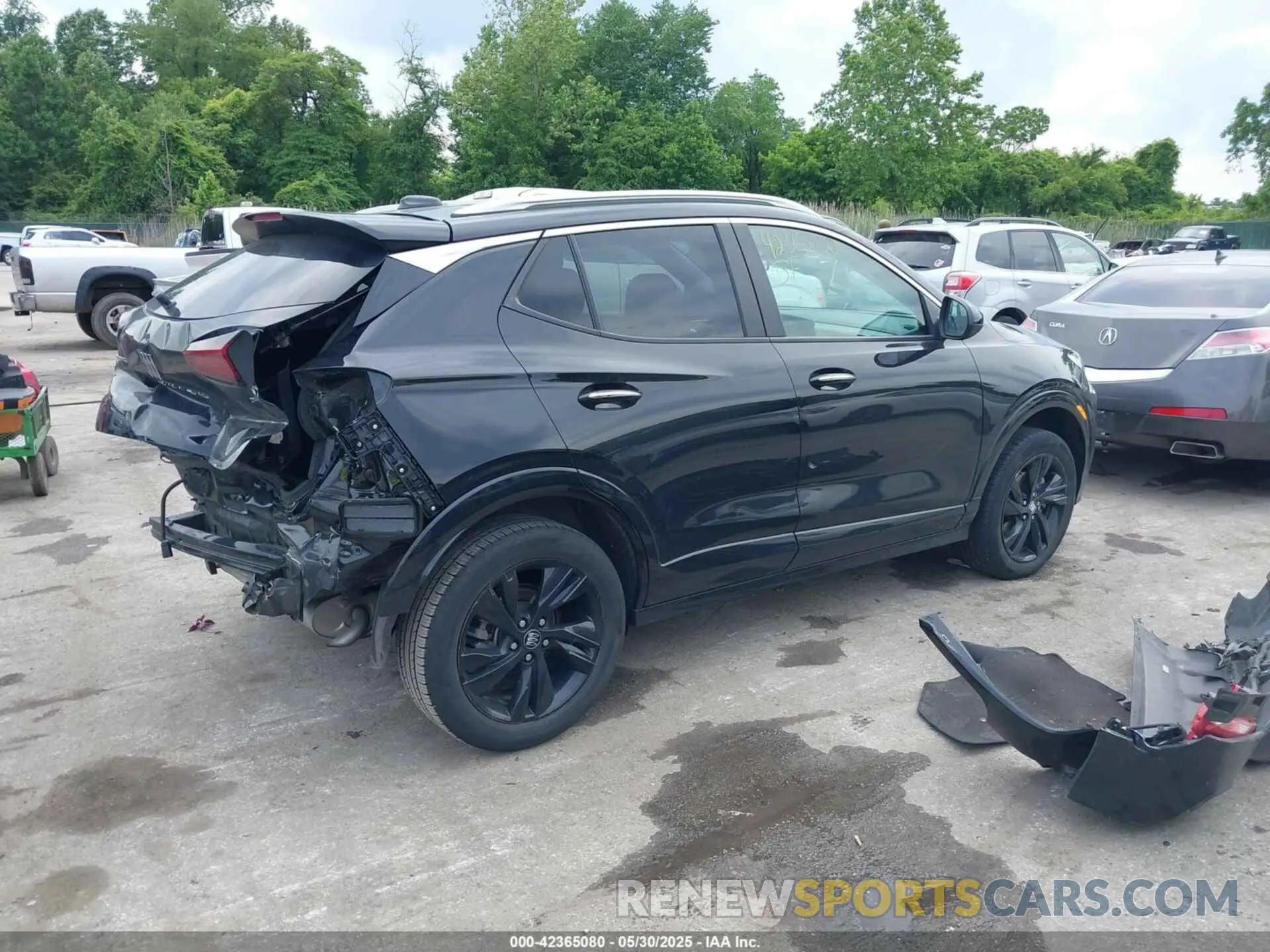 4 Photograph of a damaged car KL4AMESL6RB007771 BUICK ENCORE GX 2024
