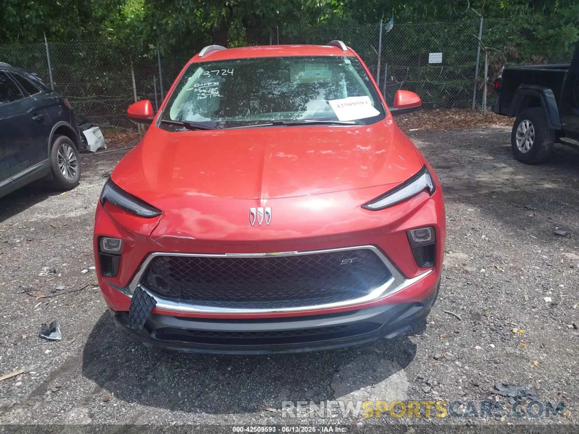 12 Photograph of a damaged car KL4AMESL6RB105988 BUICK ENCORE GX 2024