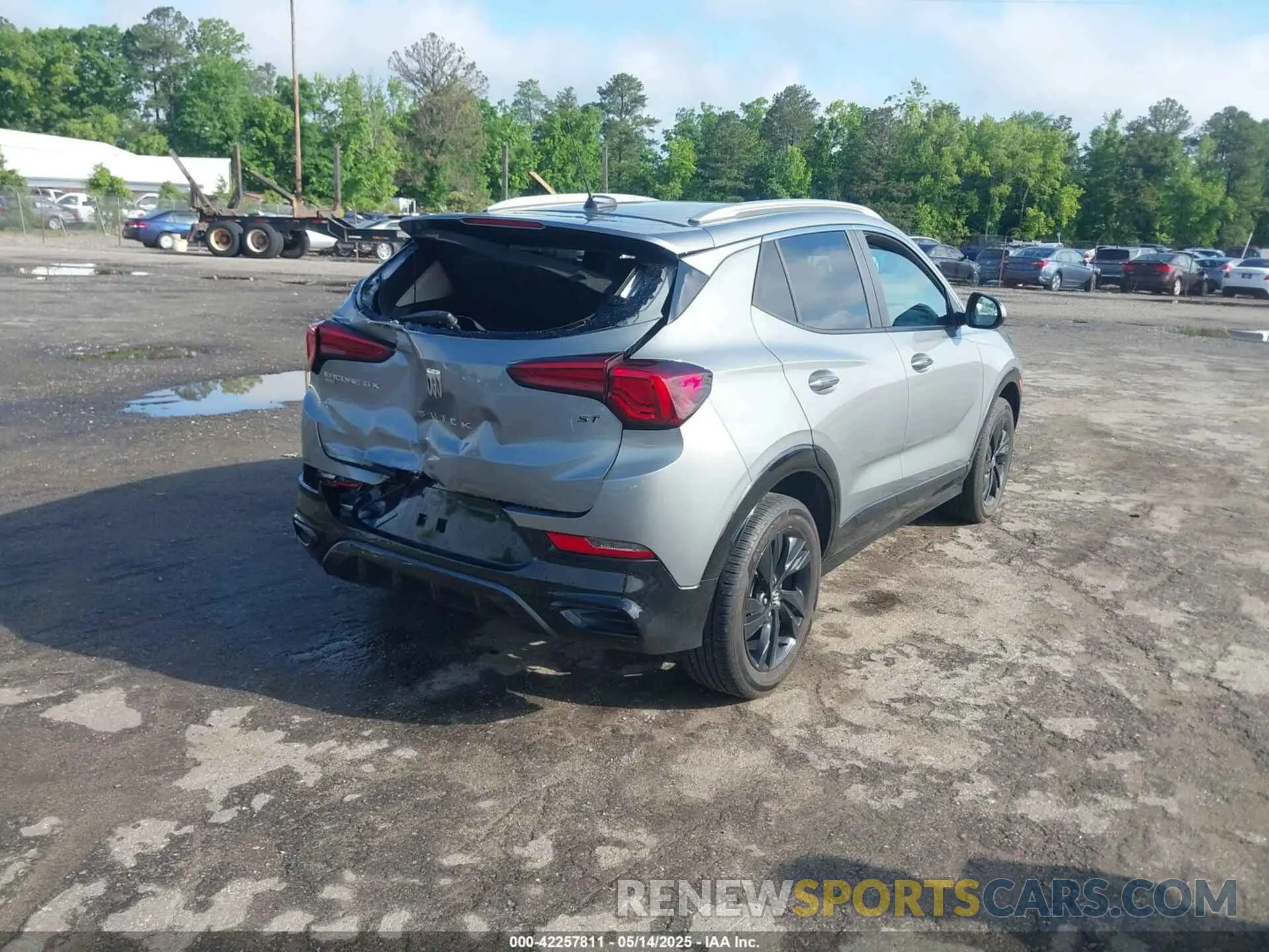 4 Photograph of a damaged car KL4AMESL6RB171800 BUICK ENCORE GX 2024