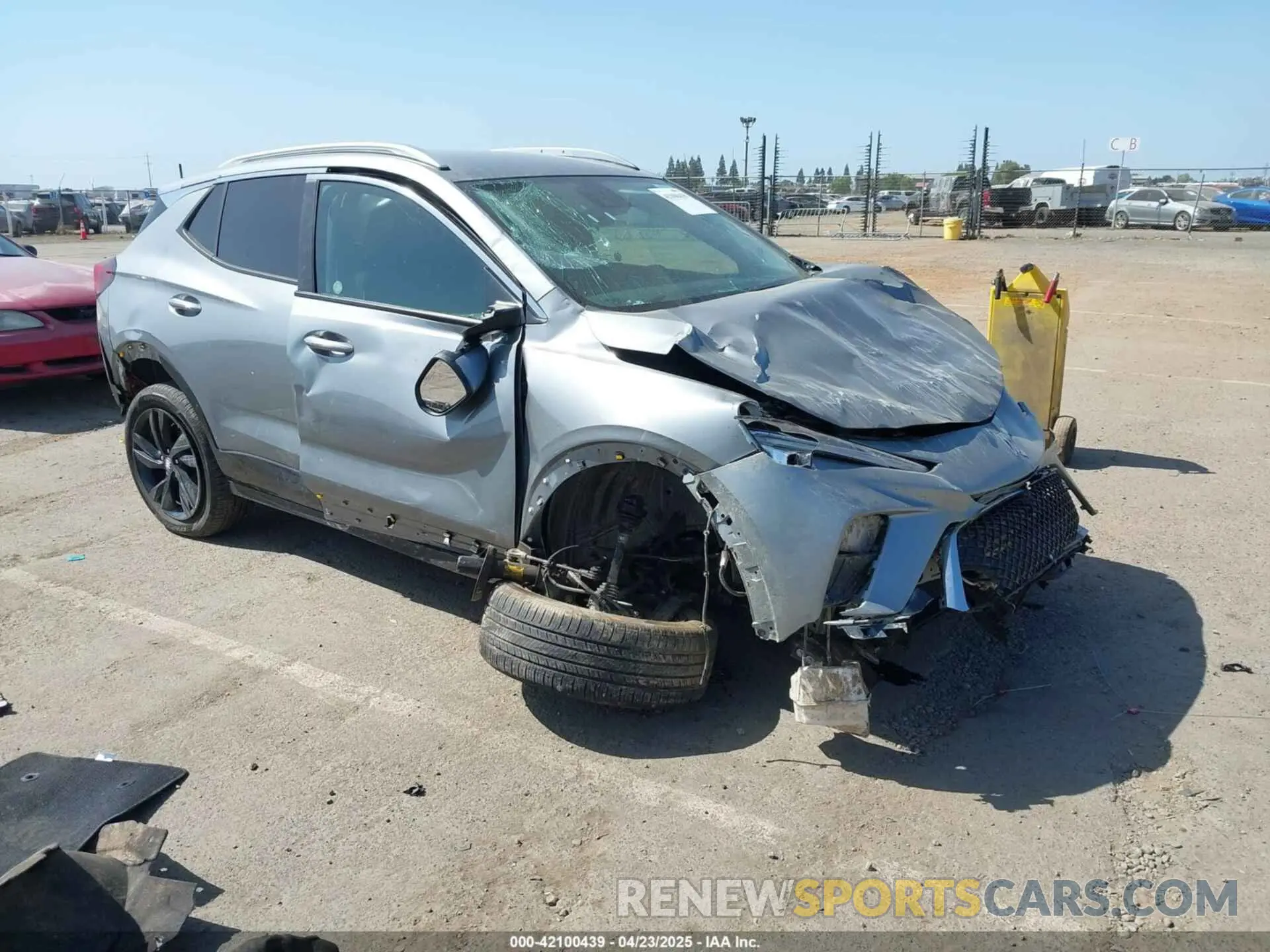 1 Photograph of a damaged car KL4AMESL8RB122520 BUICK ENCORE GX 2024