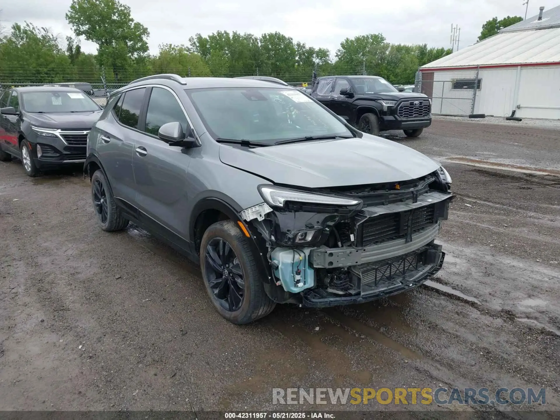 1 Photograph of a damaged car KL4AMESL9RB053174 BUICK ENCORE GX 2024