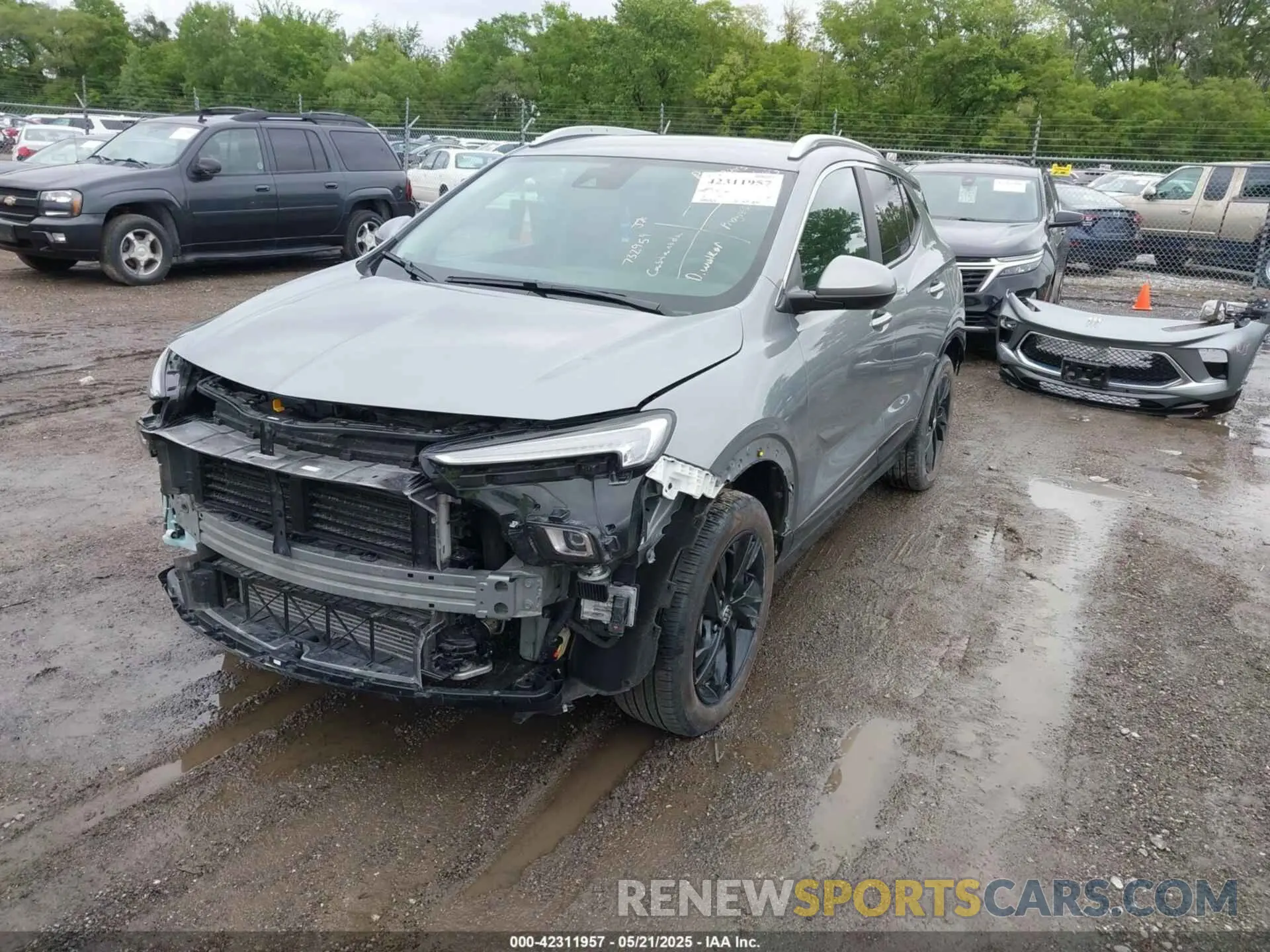 2 Photograph of a damaged car KL4AMESL9RB053174 BUICK ENCORE GX 2024