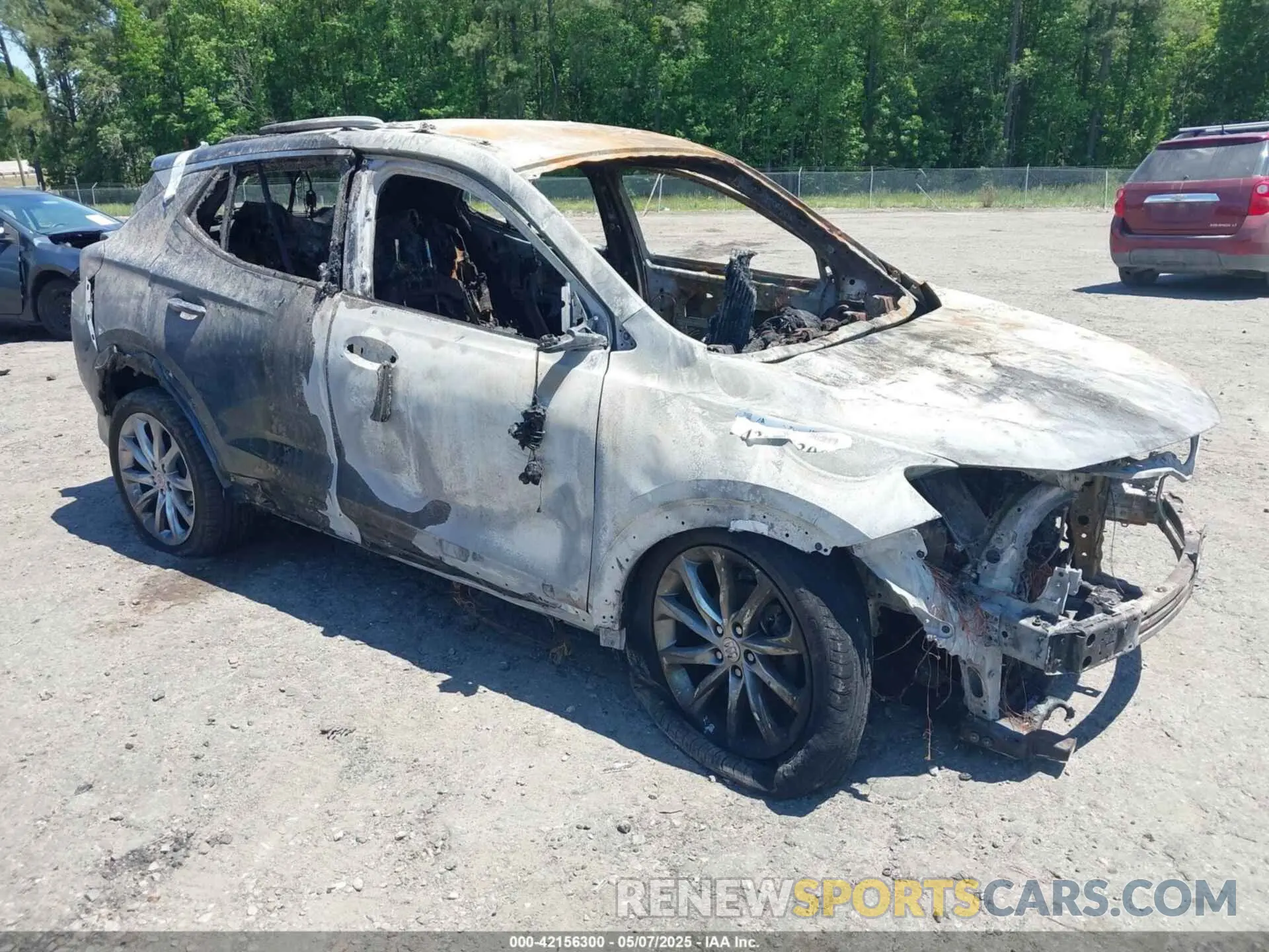 1 Photograph of a damaged car KL4AMFSL2RB048042 BUICK ENCORE GX 2024