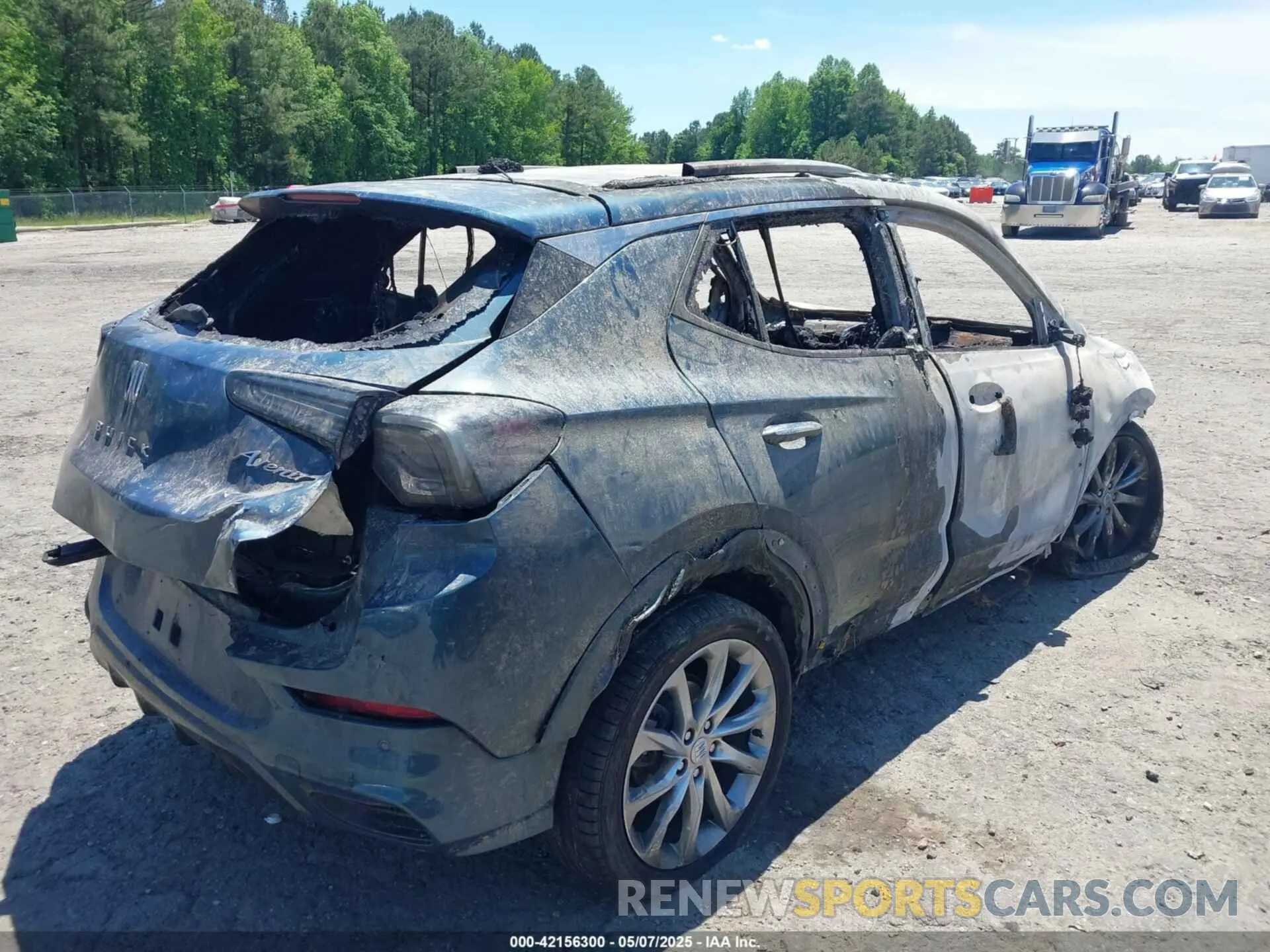 4 Photograph of a damaged car KL4AMFSL2RB048042 BUICK ENCORE GX 2024